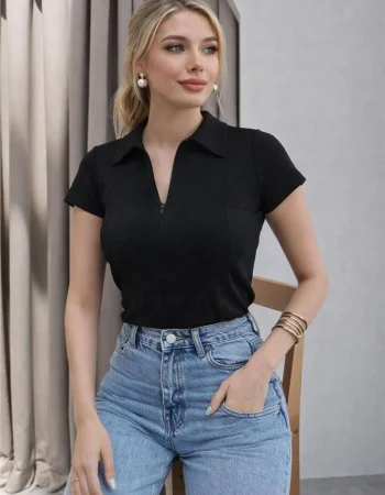 FASHION TSHIRT 332K - SİYAH