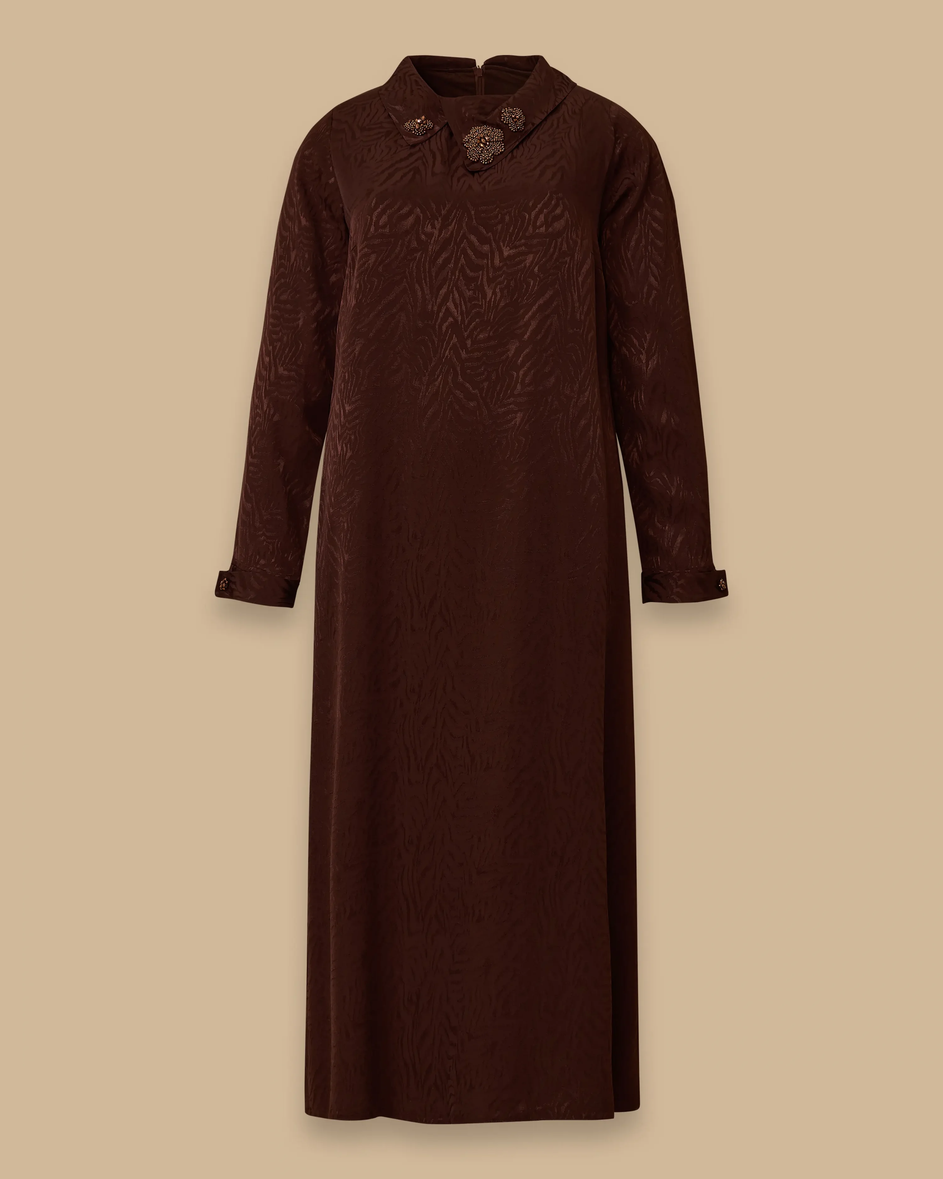 GALA-Xİ ELBİSE 1314026 - KAHVE
