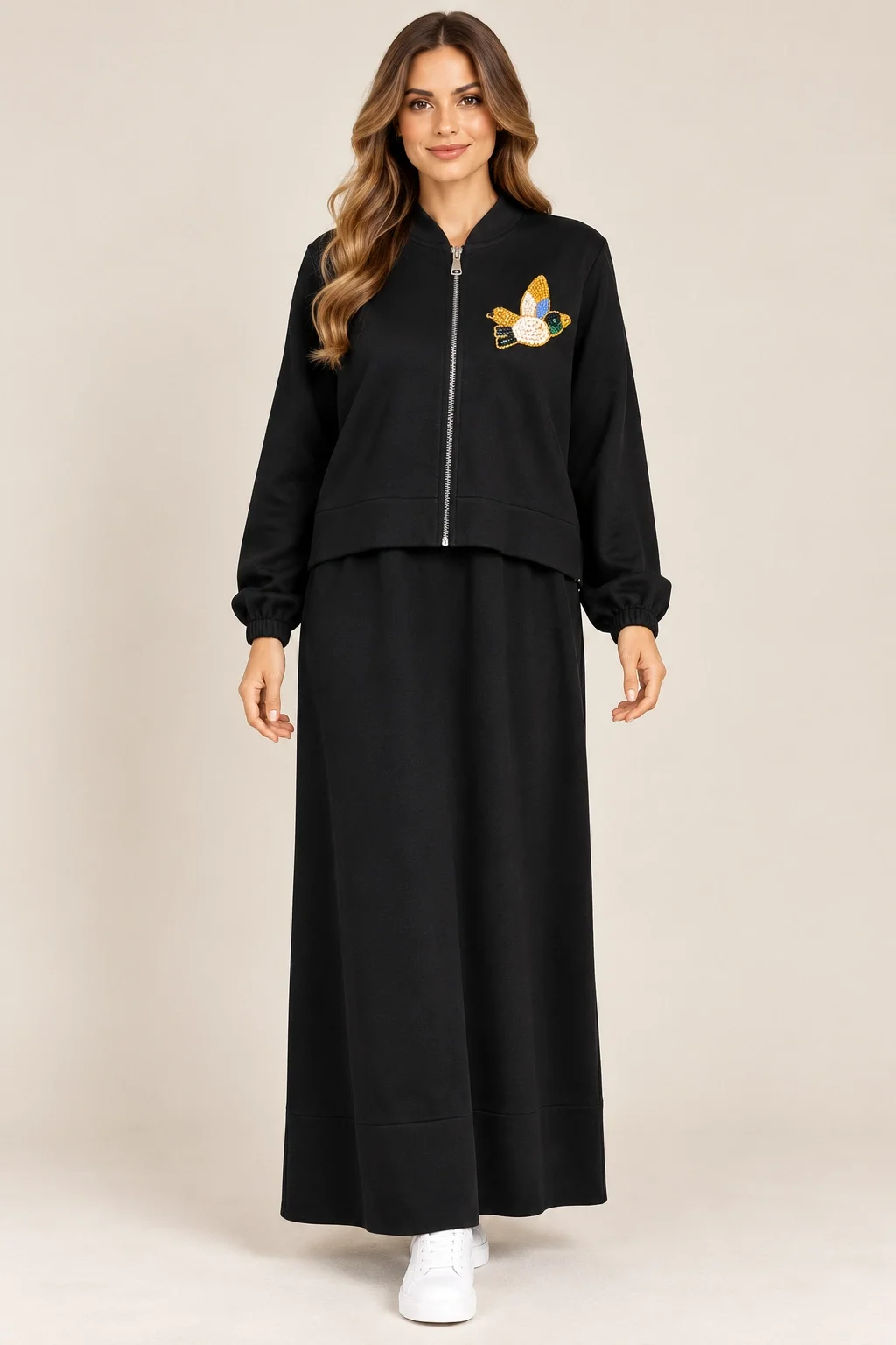 AYÇA MODA ELBİSE 2722 - SİYAH