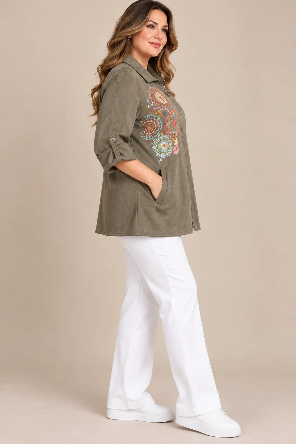 FLAŞ CEKET 6123 - HAKİ