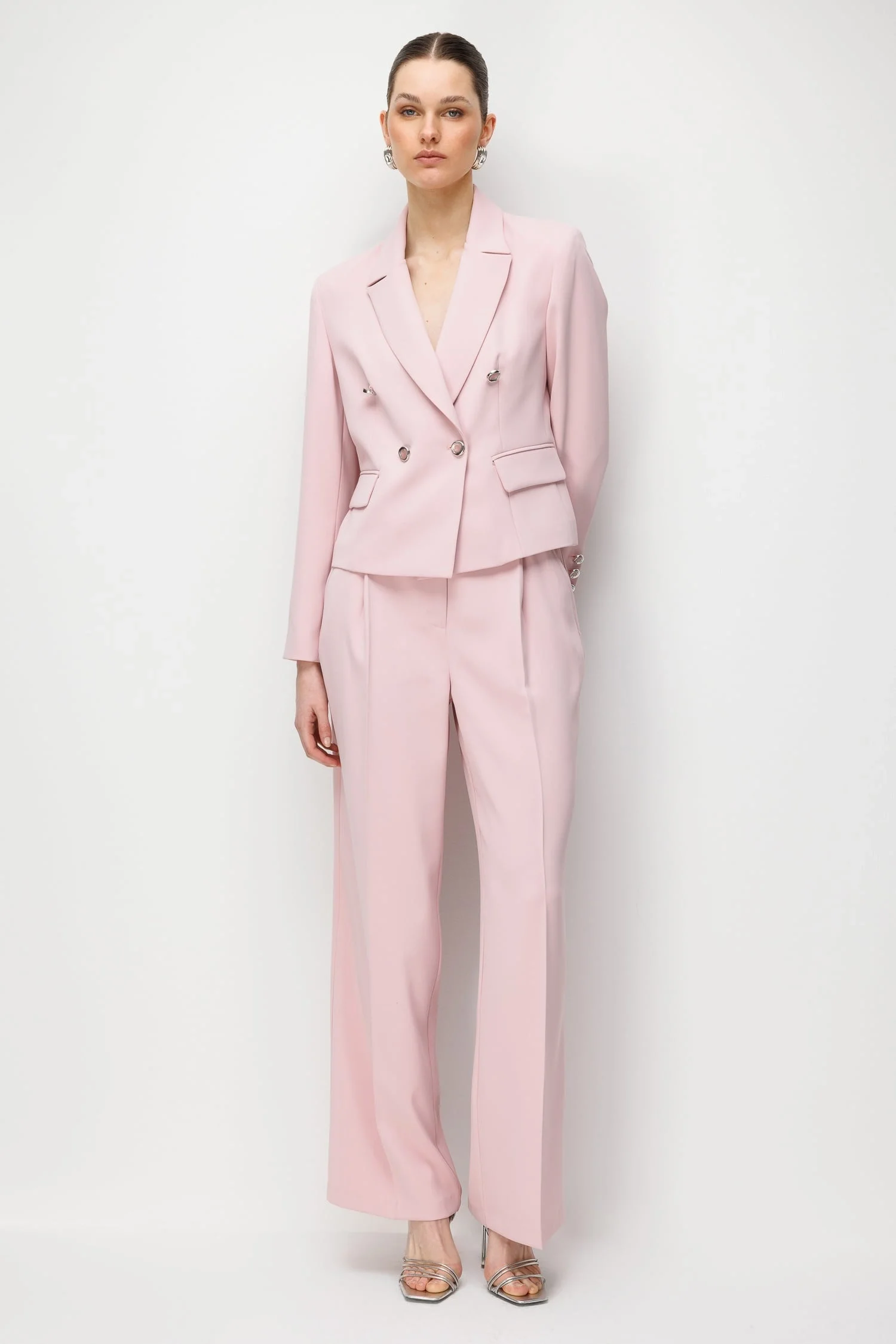 MODAİLGİ CEKET 70050 - 40050 PANTOLON PEMBE