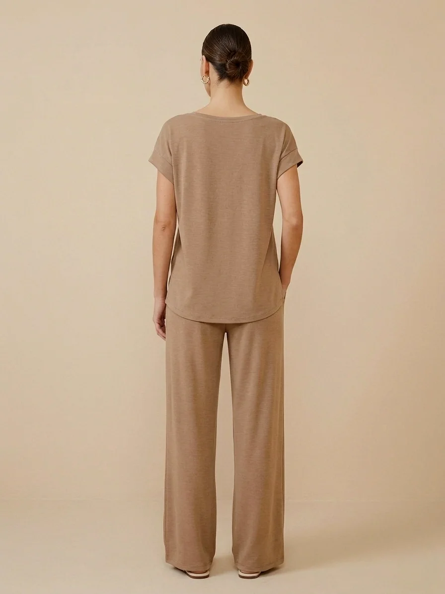 S.Y.COLLECTION PANT 9047 - TOPRAK