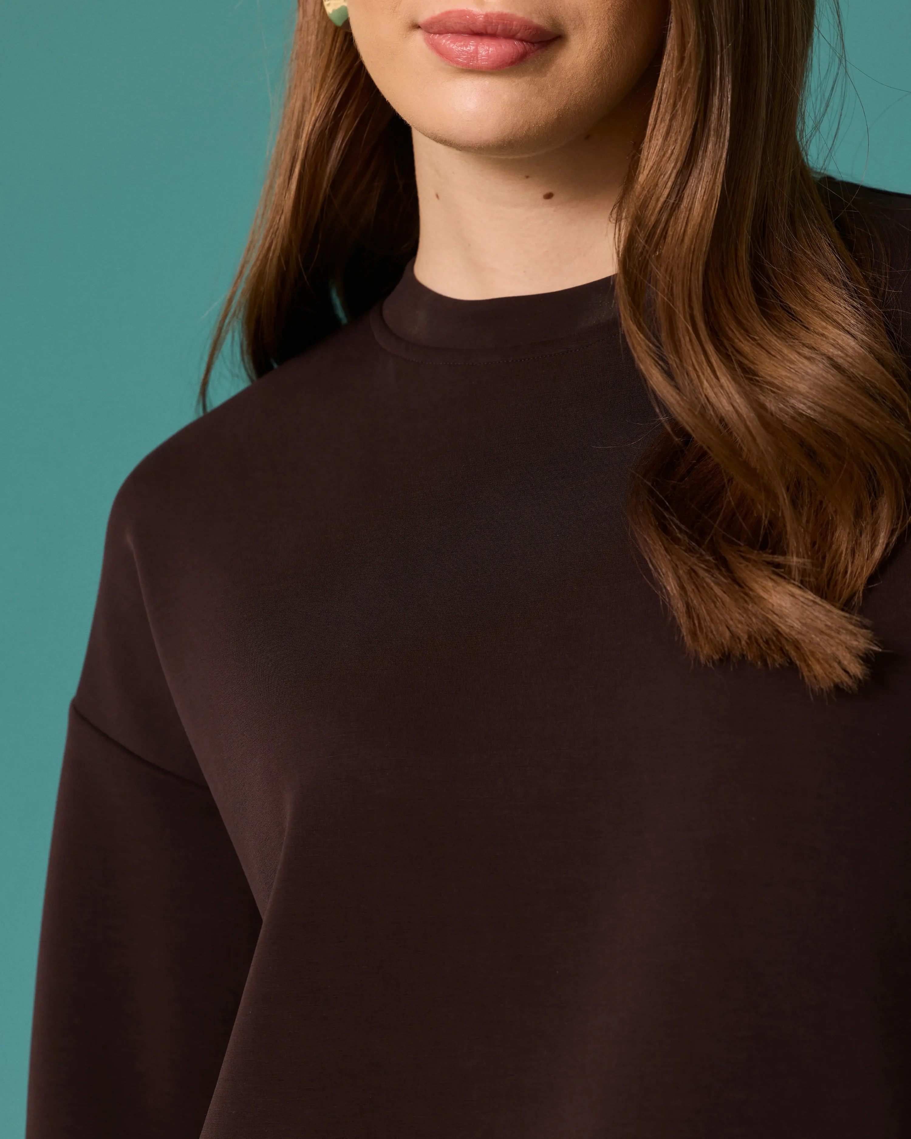 SCL SWEAT 2311009 - KAHVE