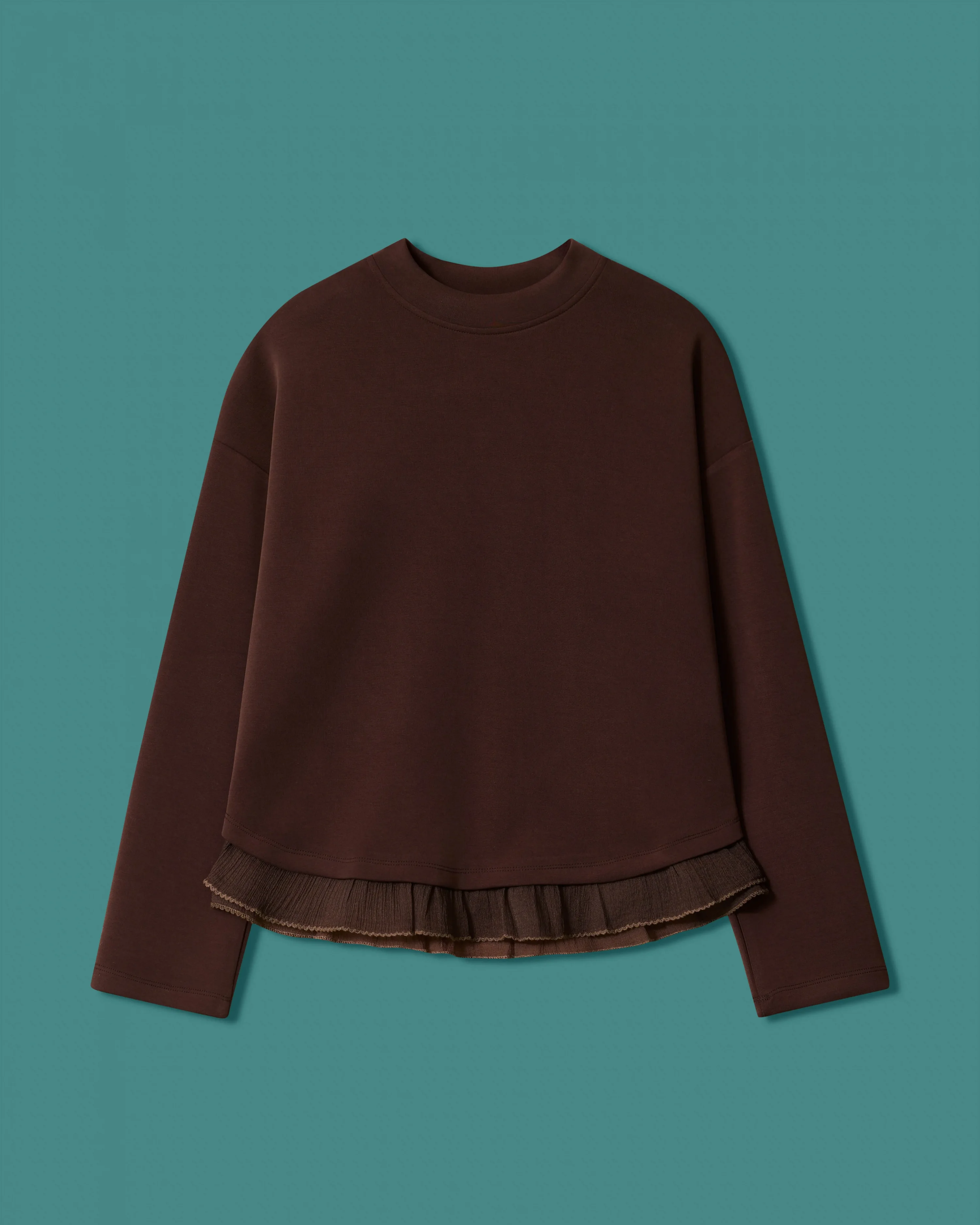 SCL SWEAT 2311009 - KAHVE