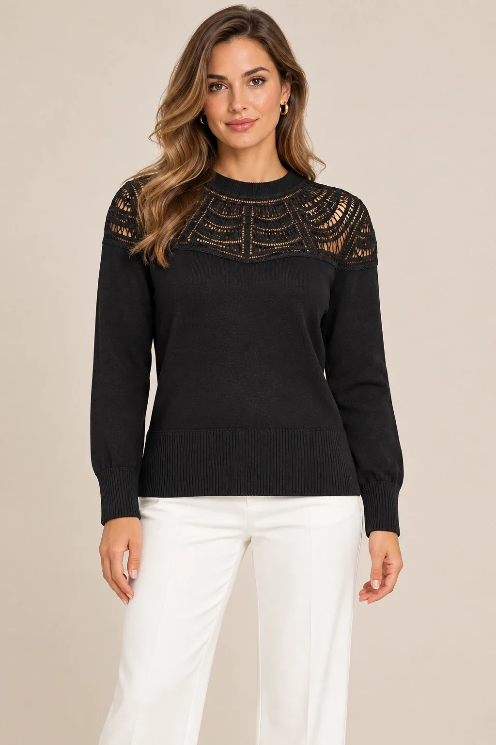 VEDİ BLUZ 6037 - SİYAH