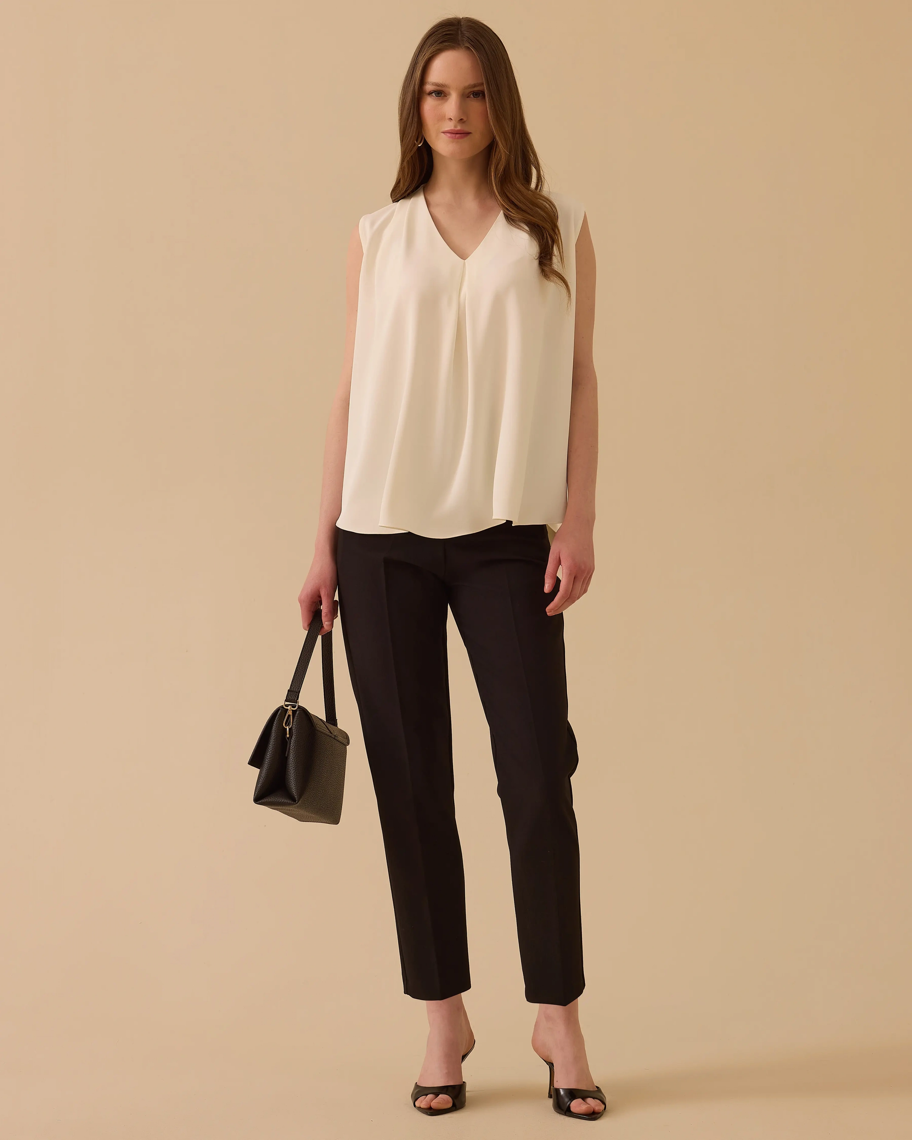 SEÇİL BLUZ 1810008 - EKRU