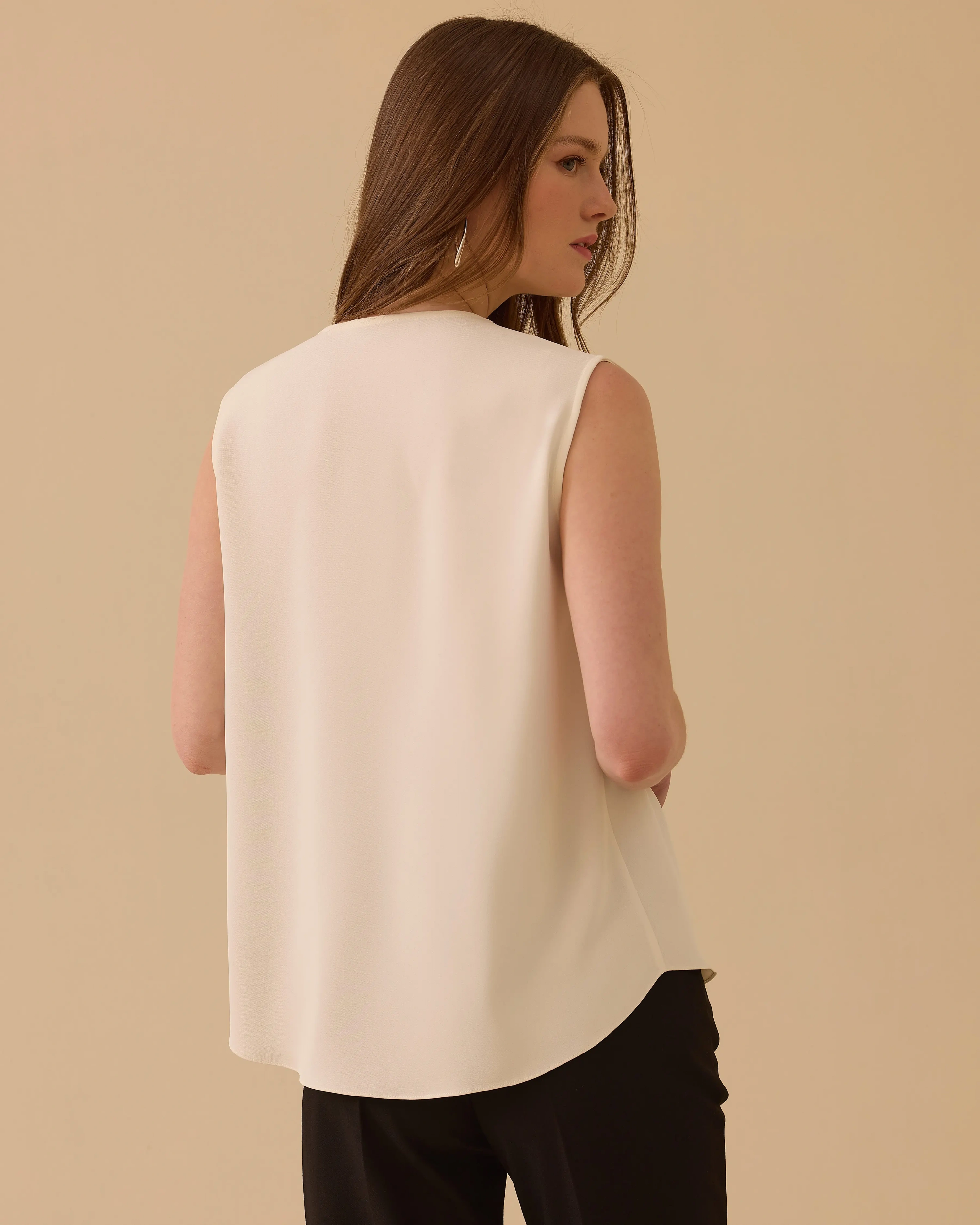 SEÇİL BLUZ 1810008 - EKRU