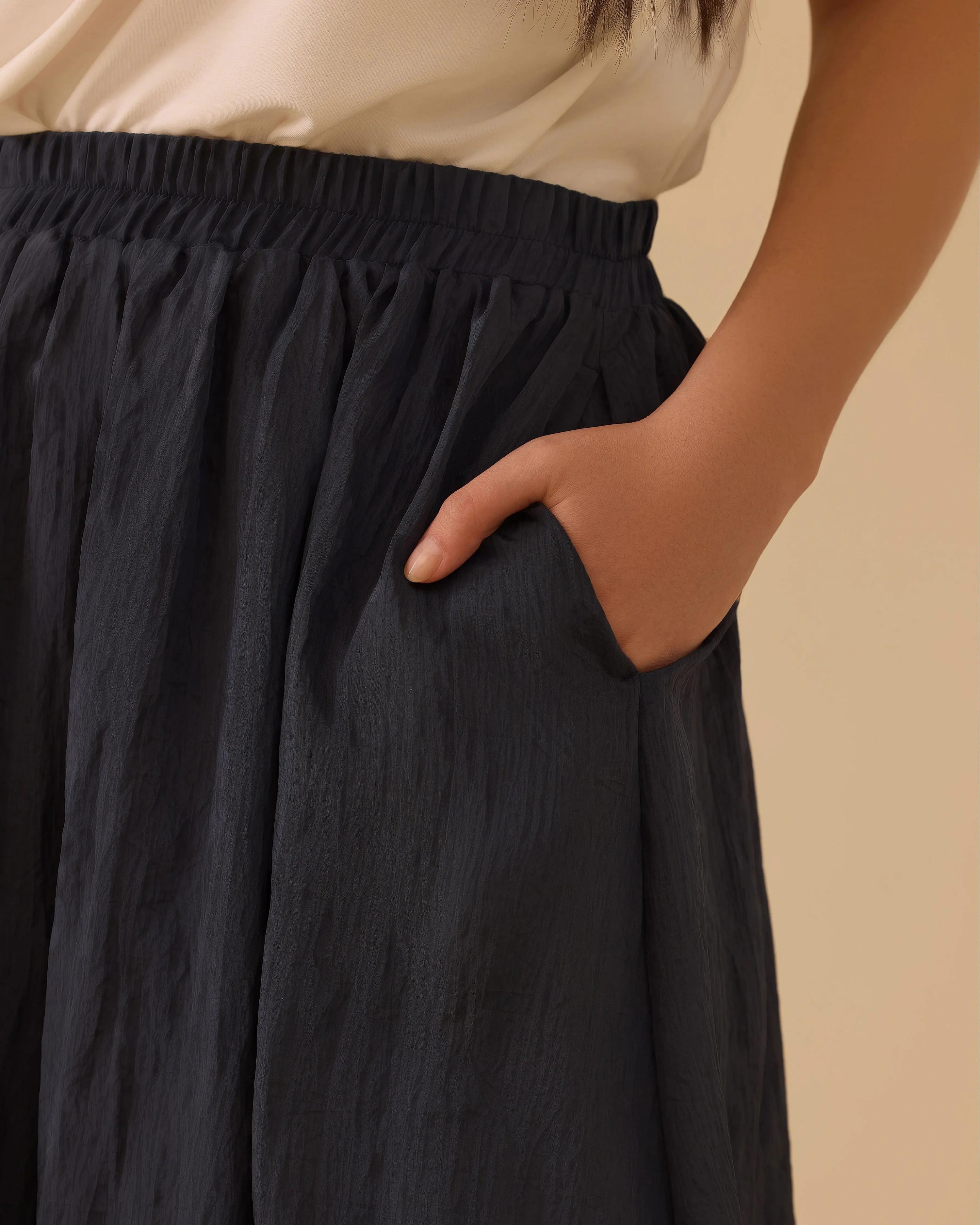 SEÇİL ETEK 1611004 - LACİVERT