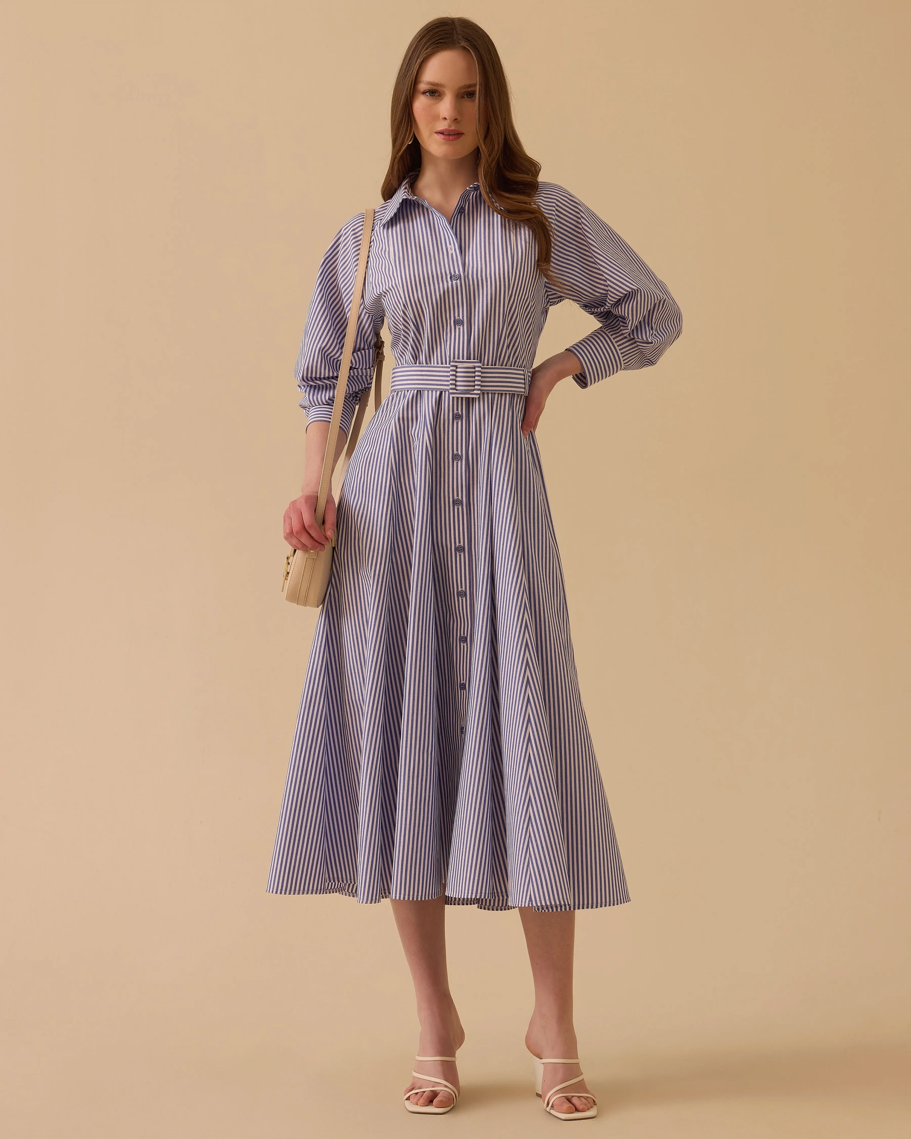 SEÇİL ELBİSE 1310020 - LACİVERT