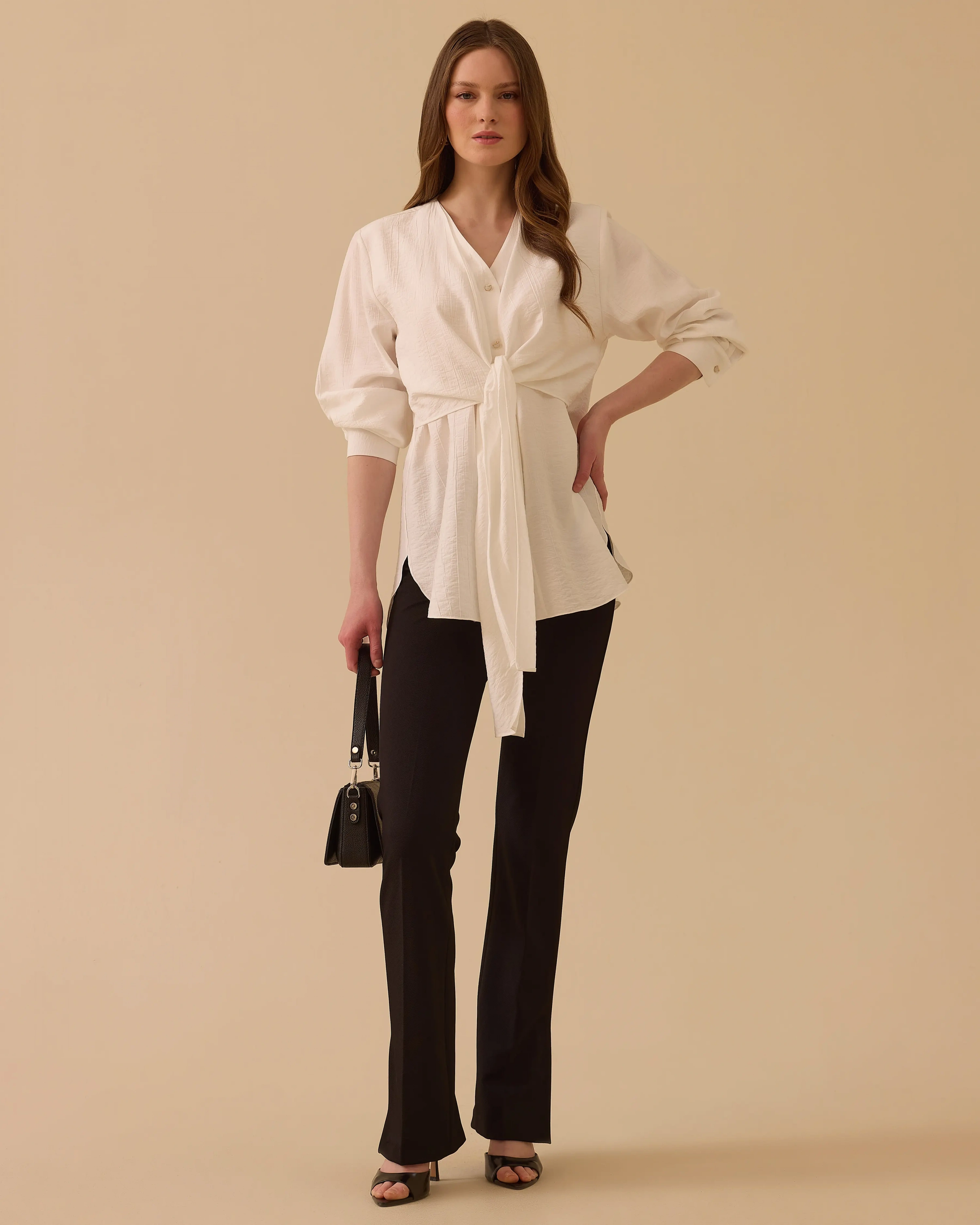 SEÇİL ŞIK GÖMLEK 1510003 - BEYAZ