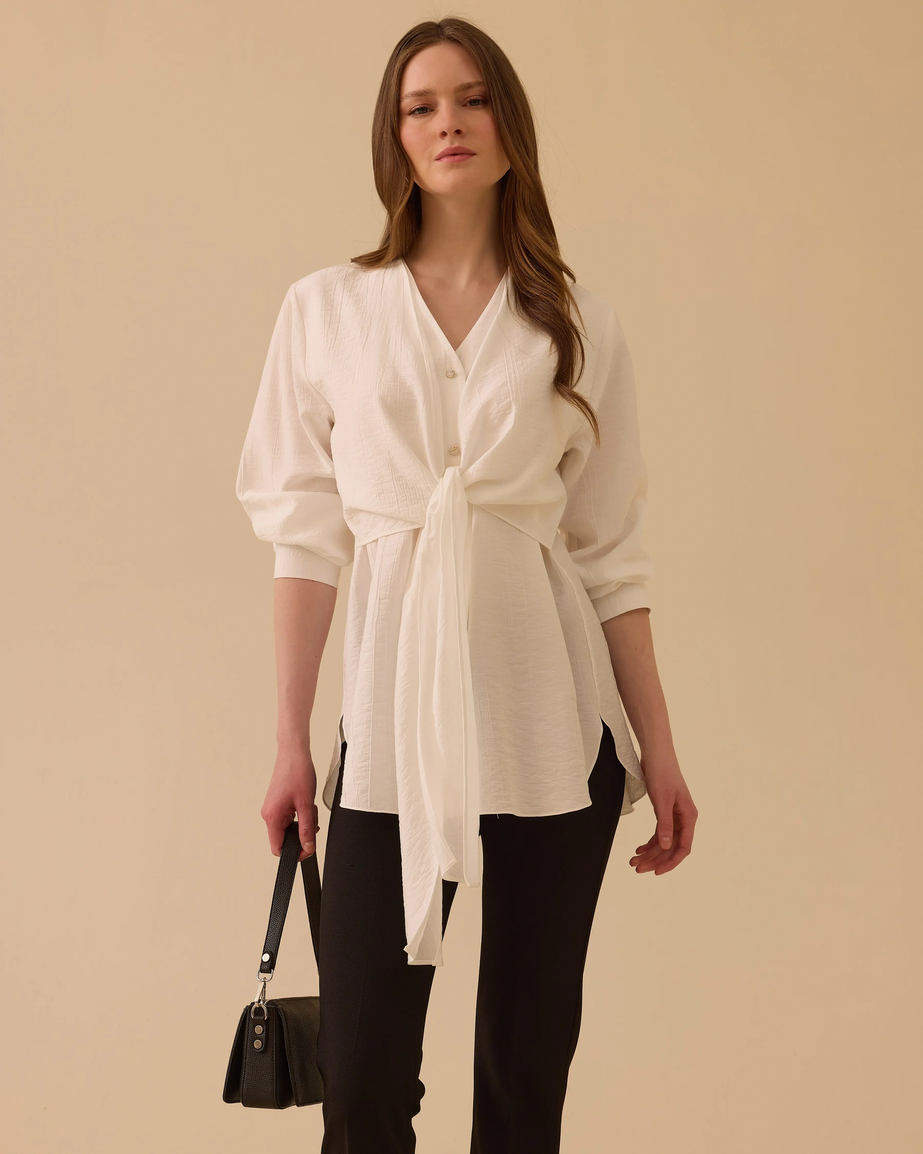 SEÇİL ŞIK GÖMLEK 1510003 - BEYAZ