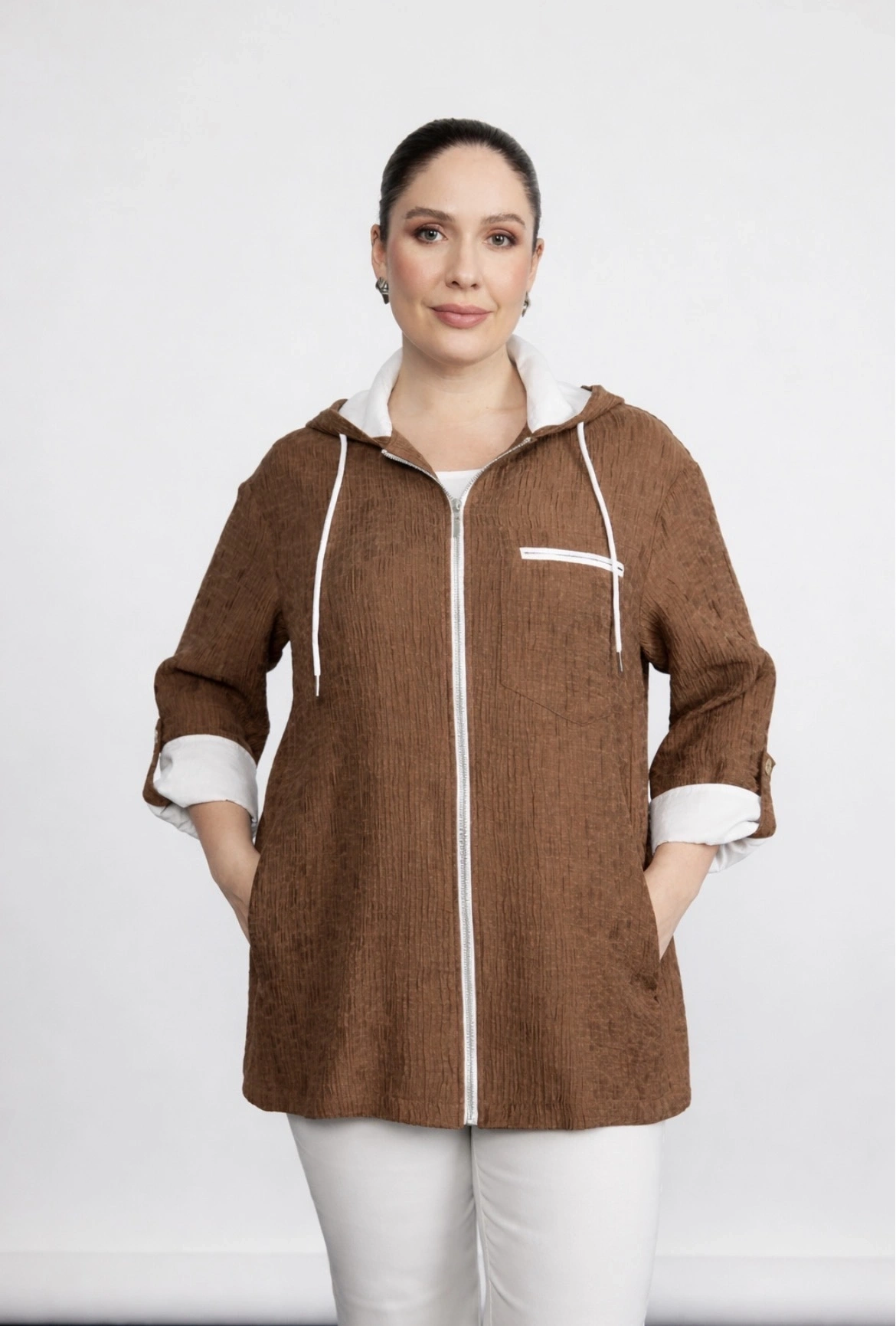 SEDNA TUNİK 7035 - KAHVE