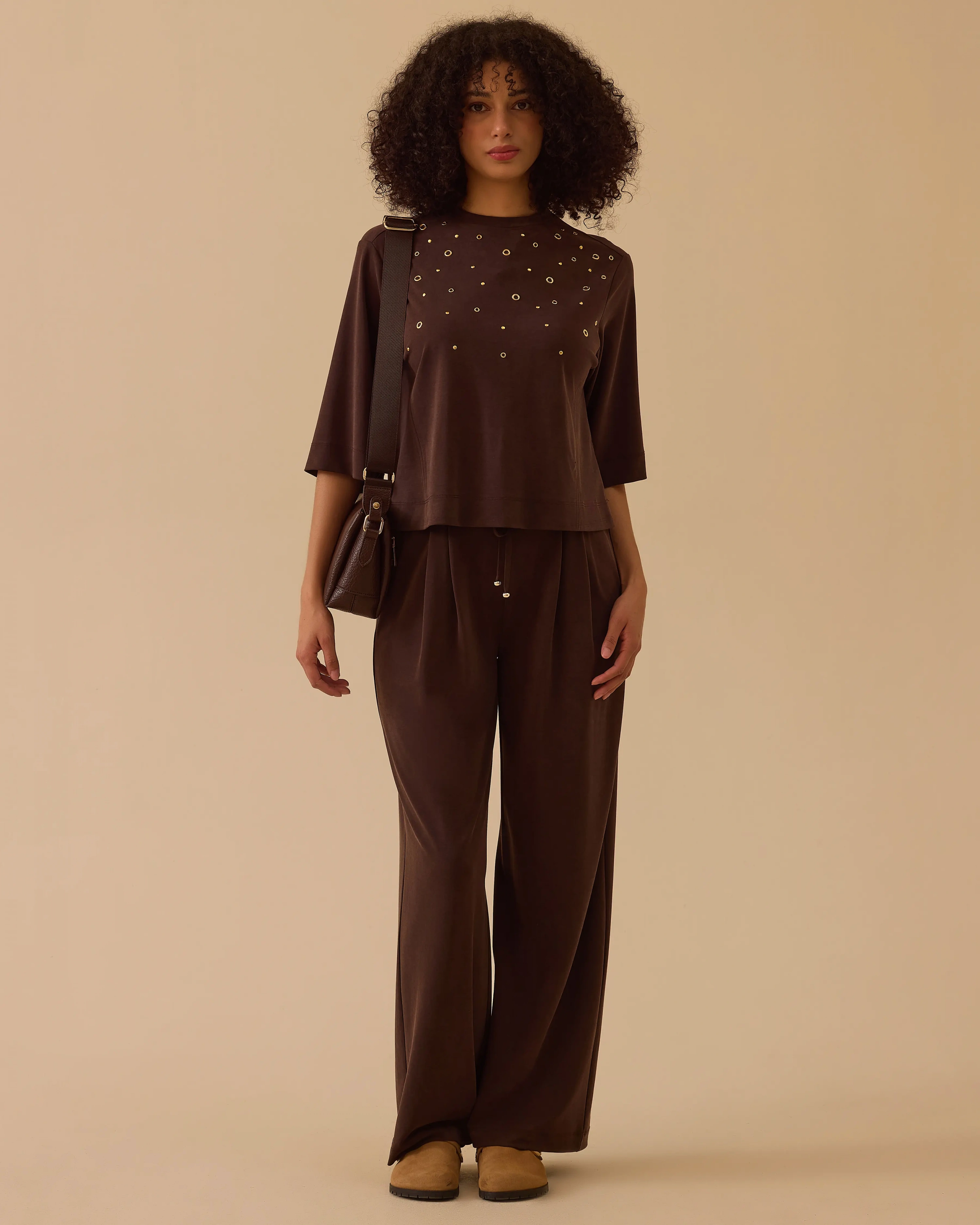 SEÇİL SWEAT 2310003 - KAHVE