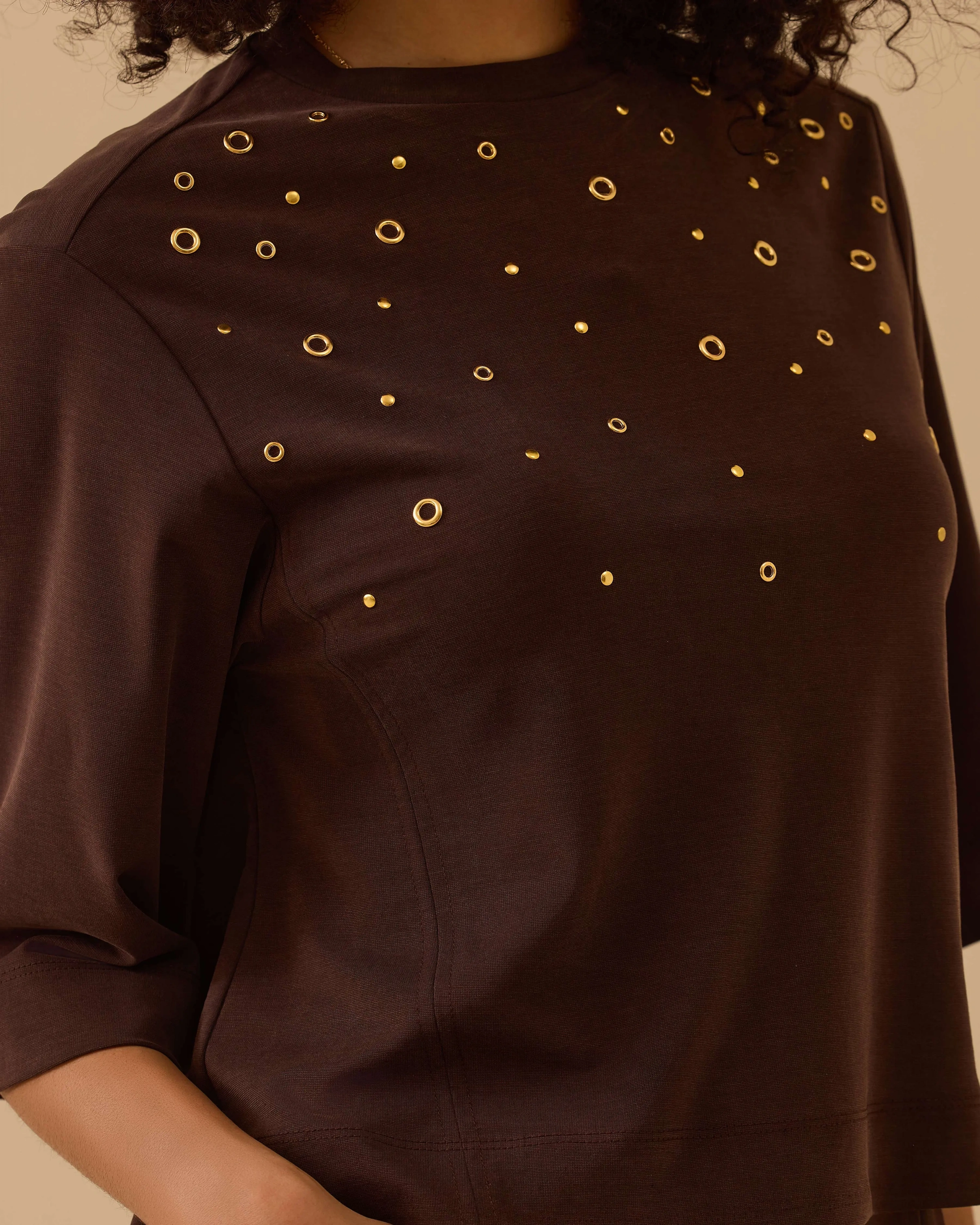 SEÇİL SWEAT 2310003 - KAHVE