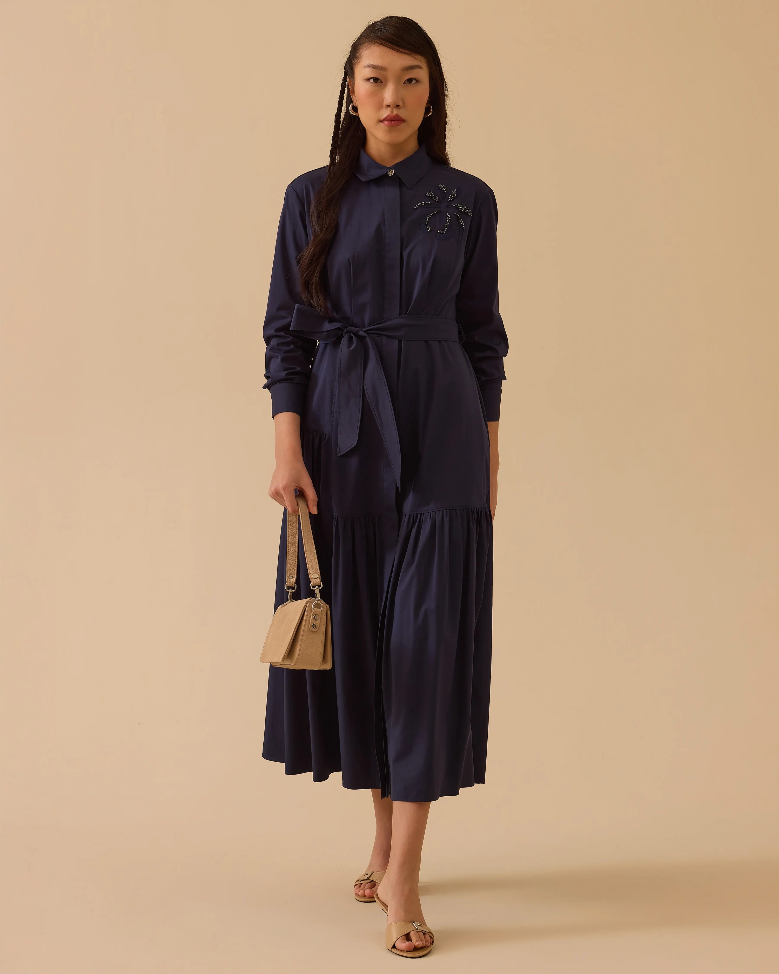 SCL ELBİSE 1311010 - LACİVERT