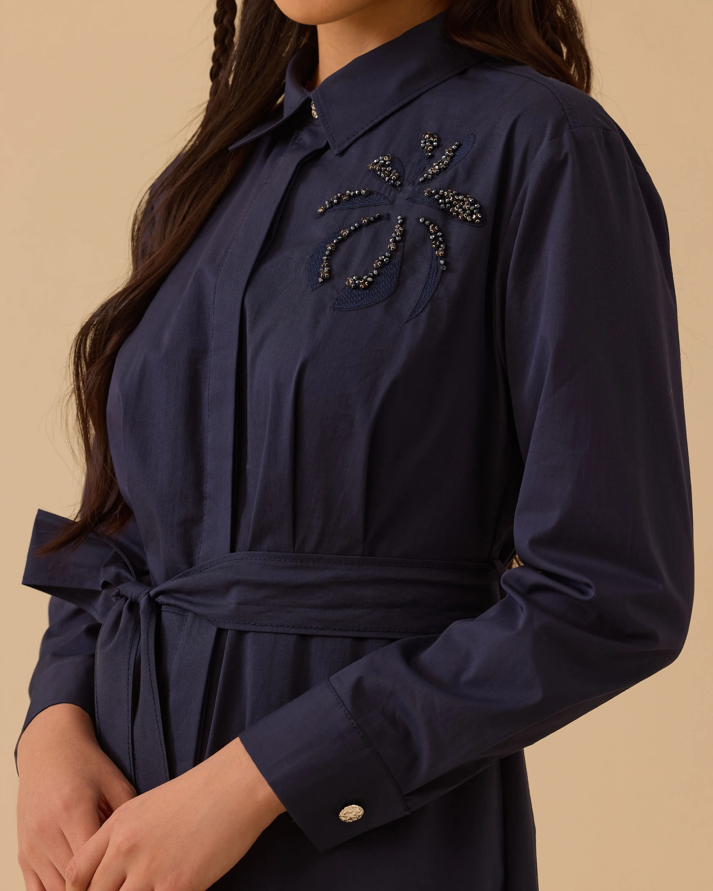 SCL ELBİSE 1311010 - LACİVERT