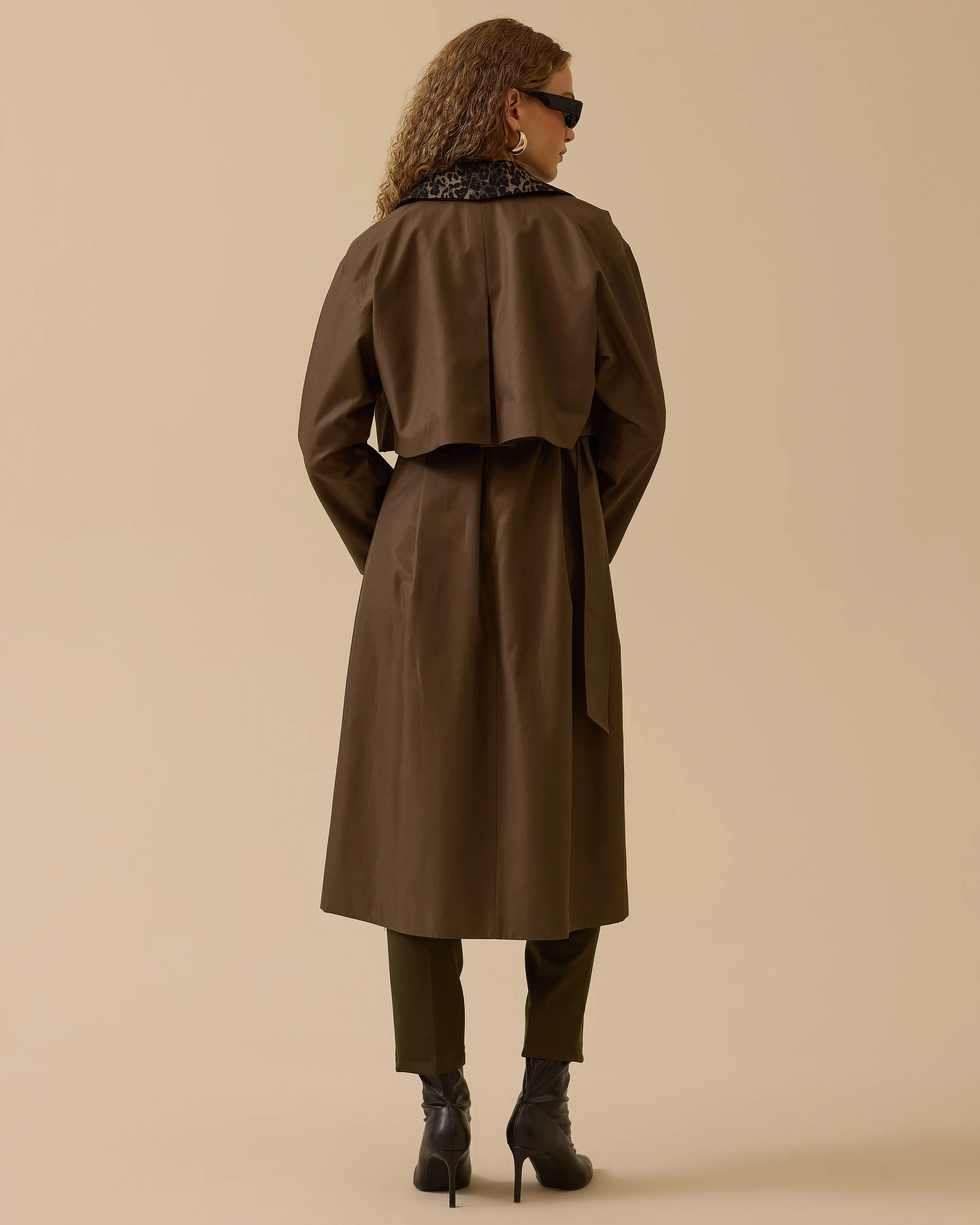 SEÇİL TRENÇ KOT 2110004 - HAKİ