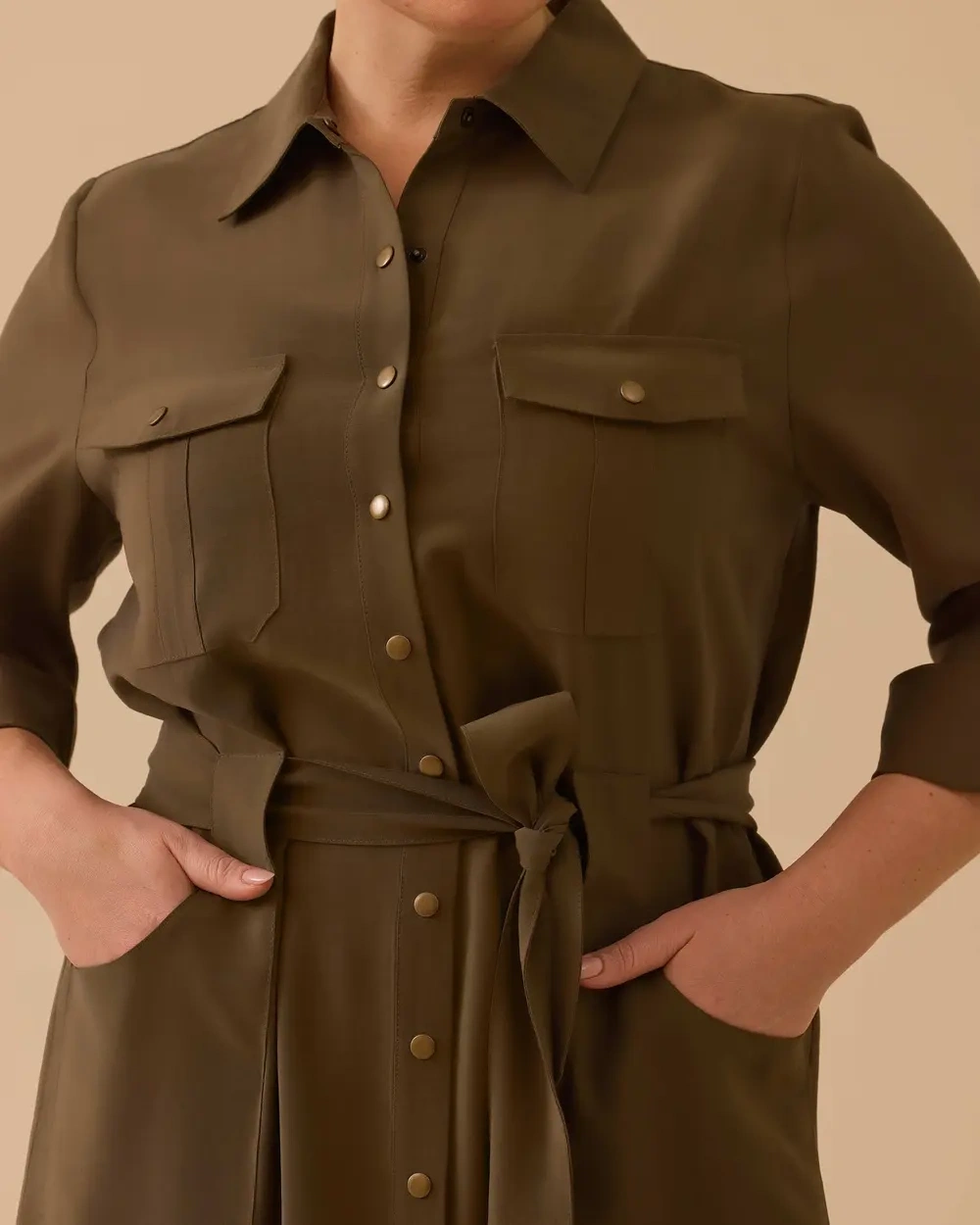 GALA-Xİ ELBİSE 1314005 - HAKİ