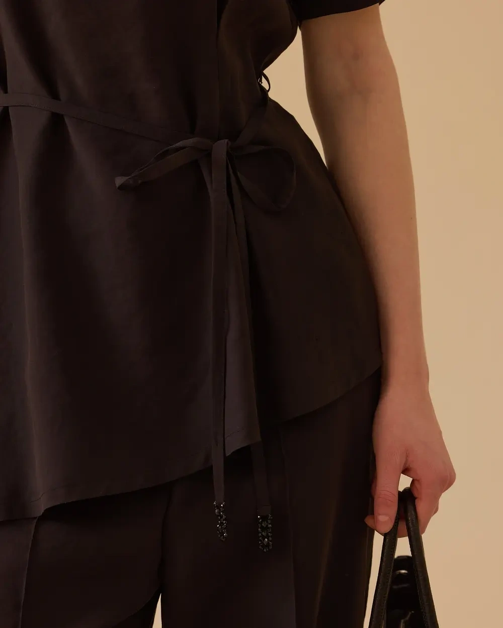 SEÇİL BLUZ 1810006 - SİYAH