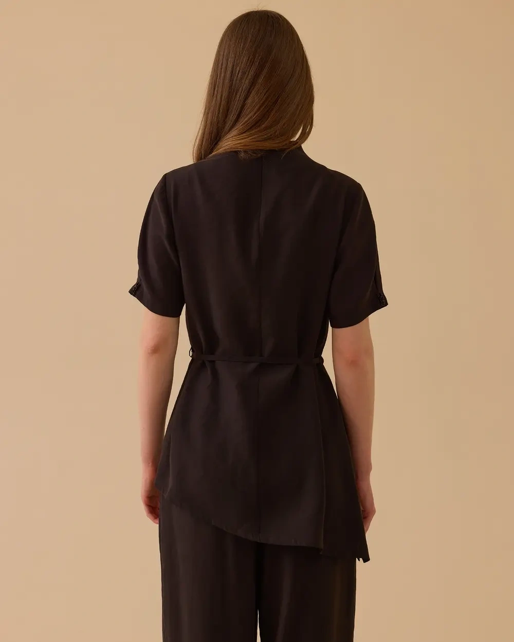 SEÇİL BLUZ 1810006 - SİYAH