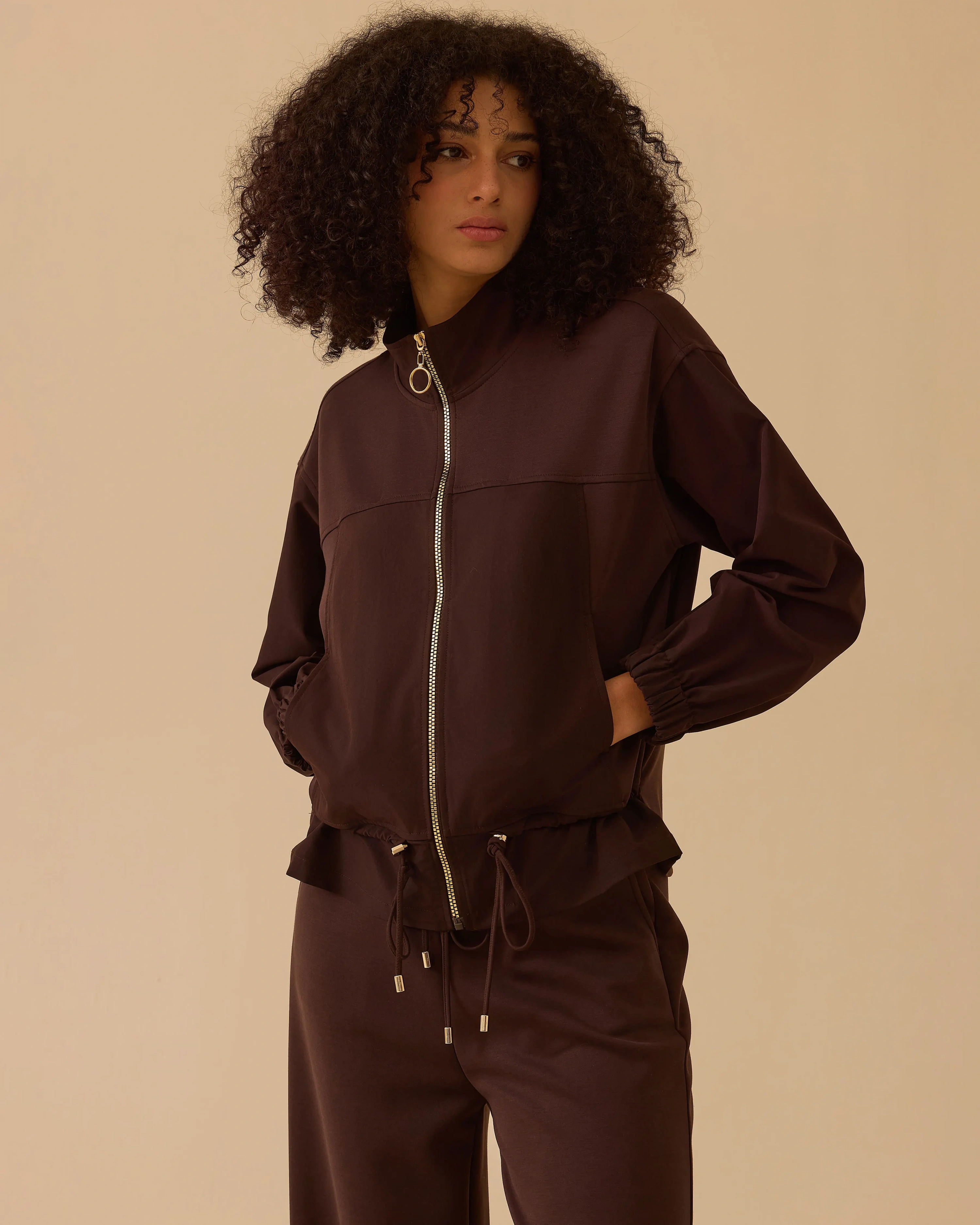 SEÇİL CEKET 1110012 - KAHVE