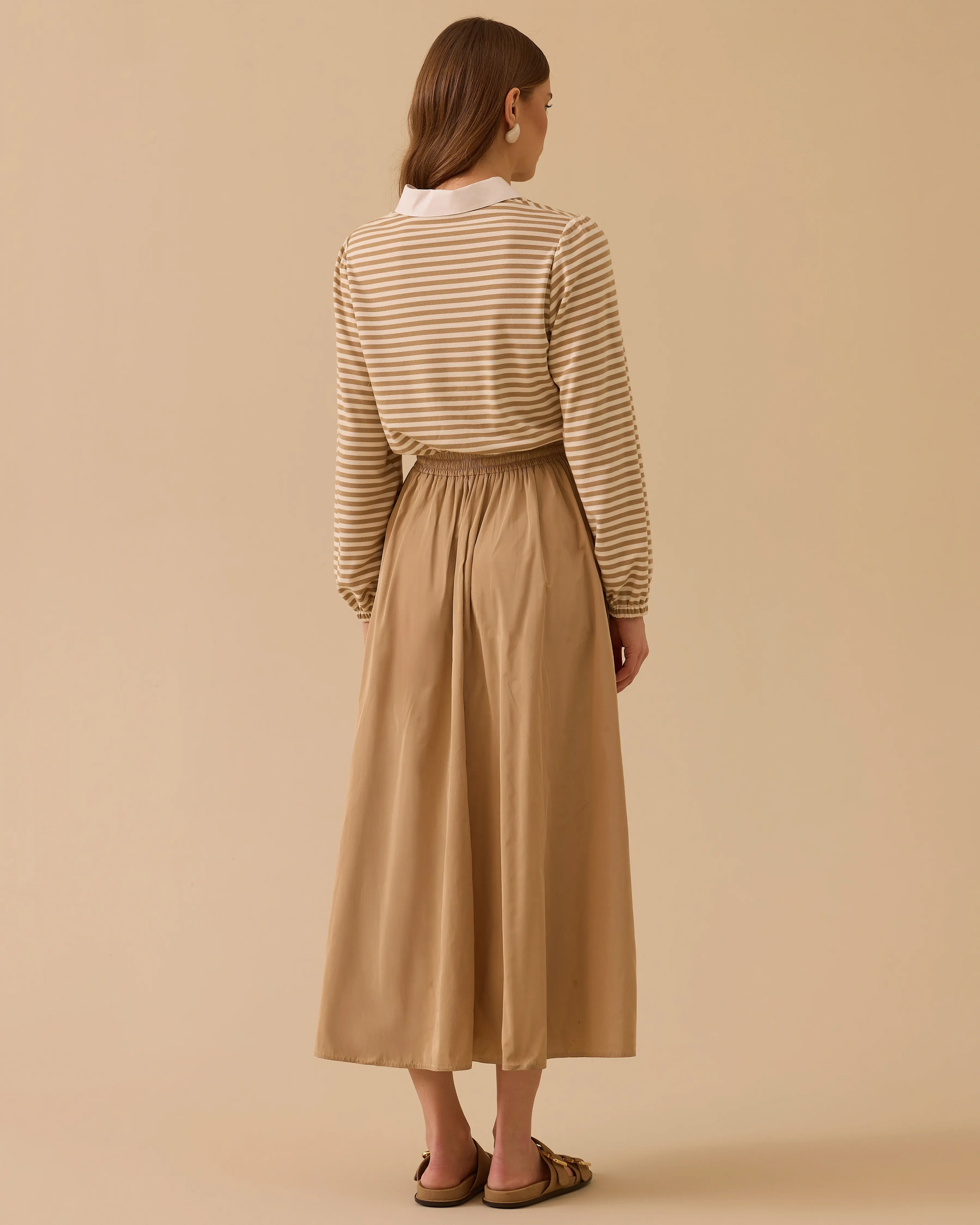 SCL ELBİSE 311007 - BEJ