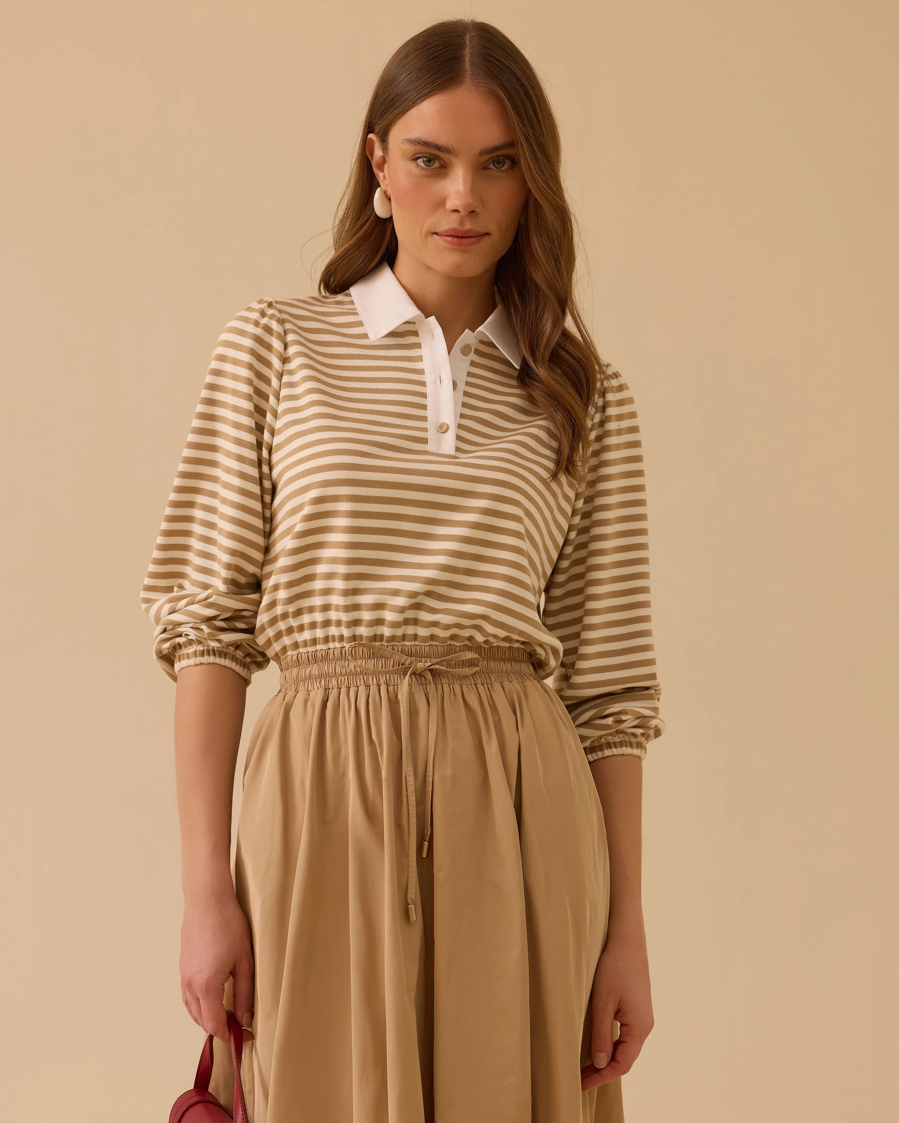 SCL ELBİSE 311007 - BEJ