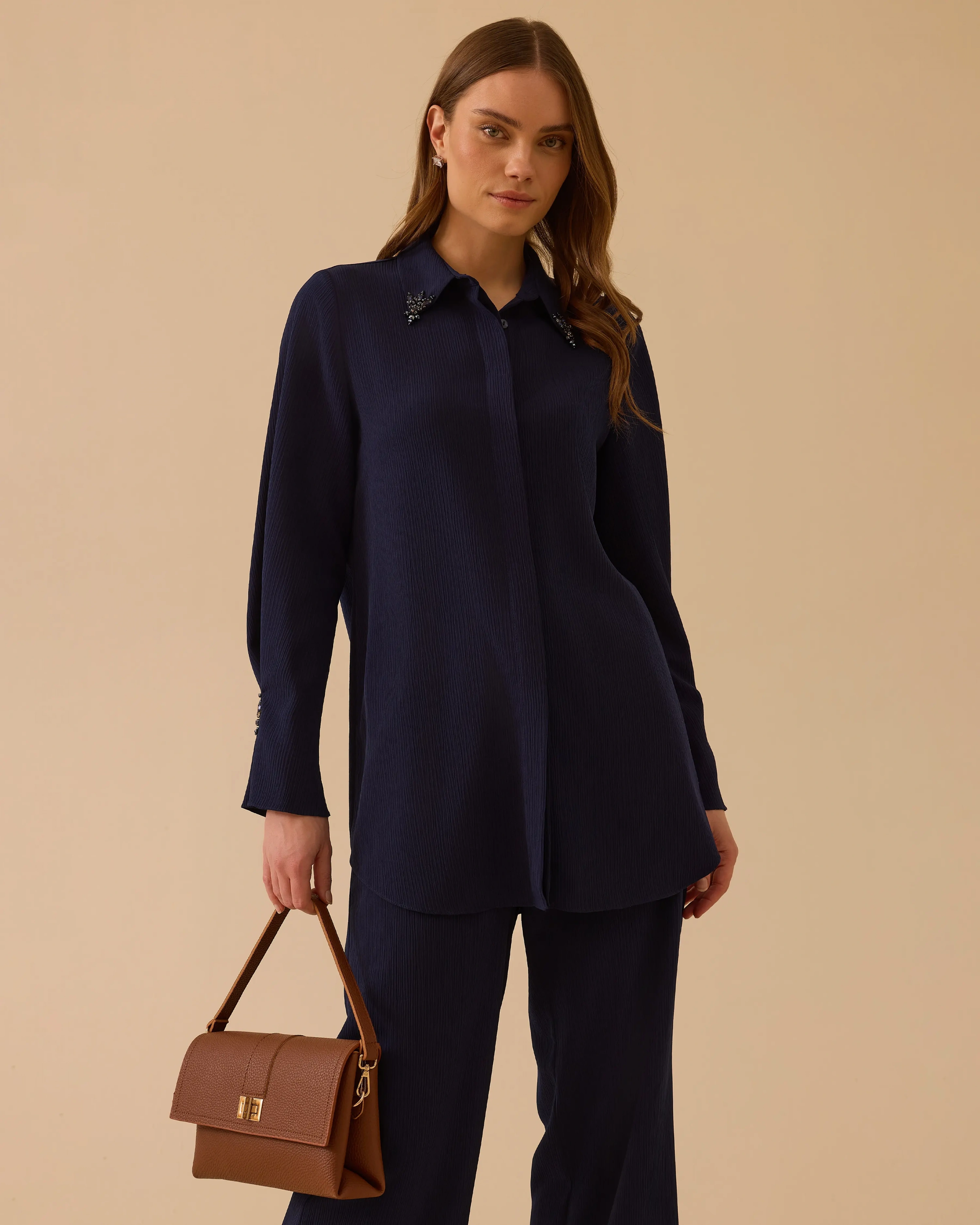 SCL GÖMLEK 1511008 - LACİVERT