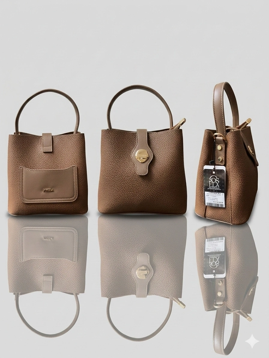 SOSELA ÇANTA 8135 - KAHVE