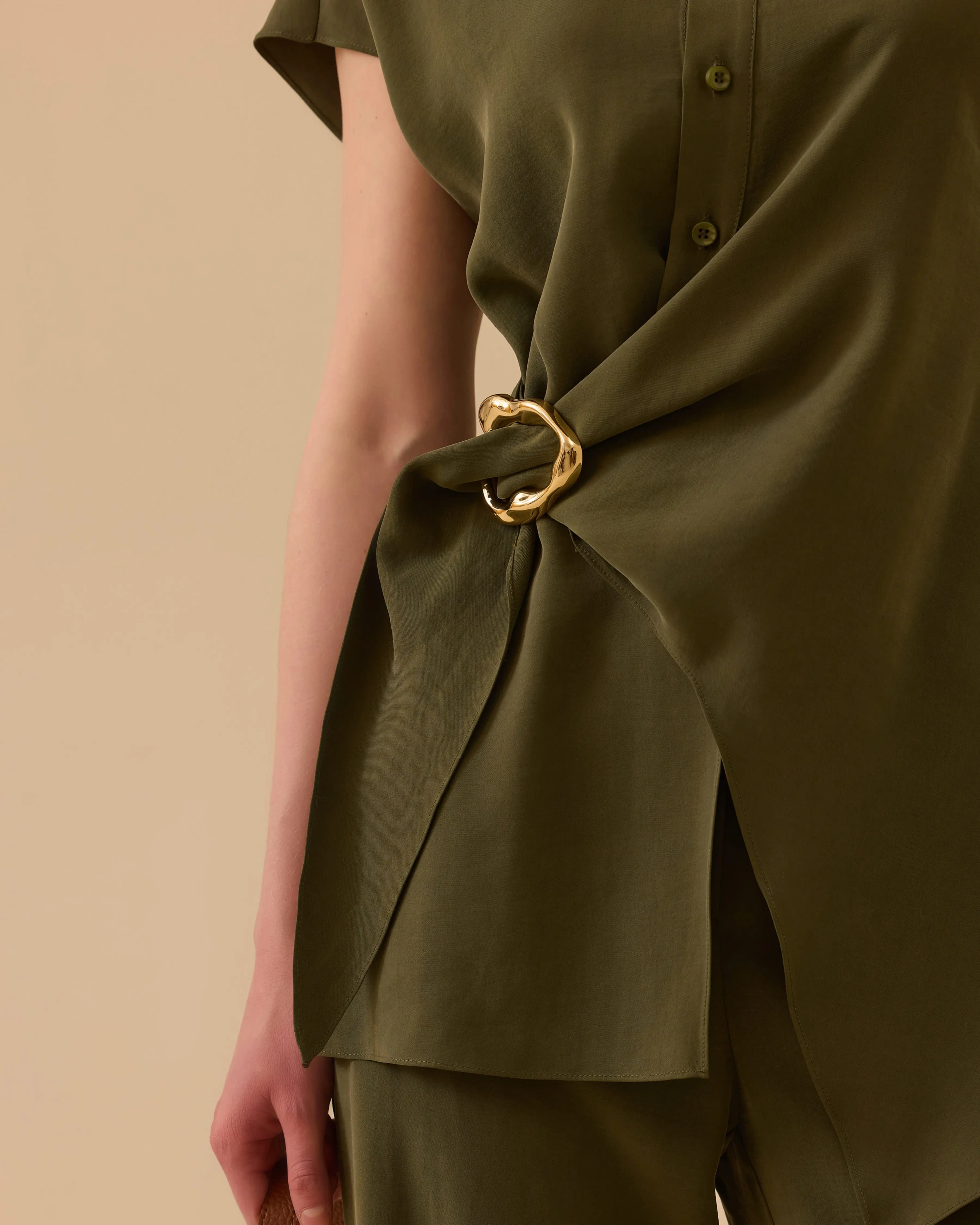 SEÇİL GÖMLEK 1510014 - HAKİ