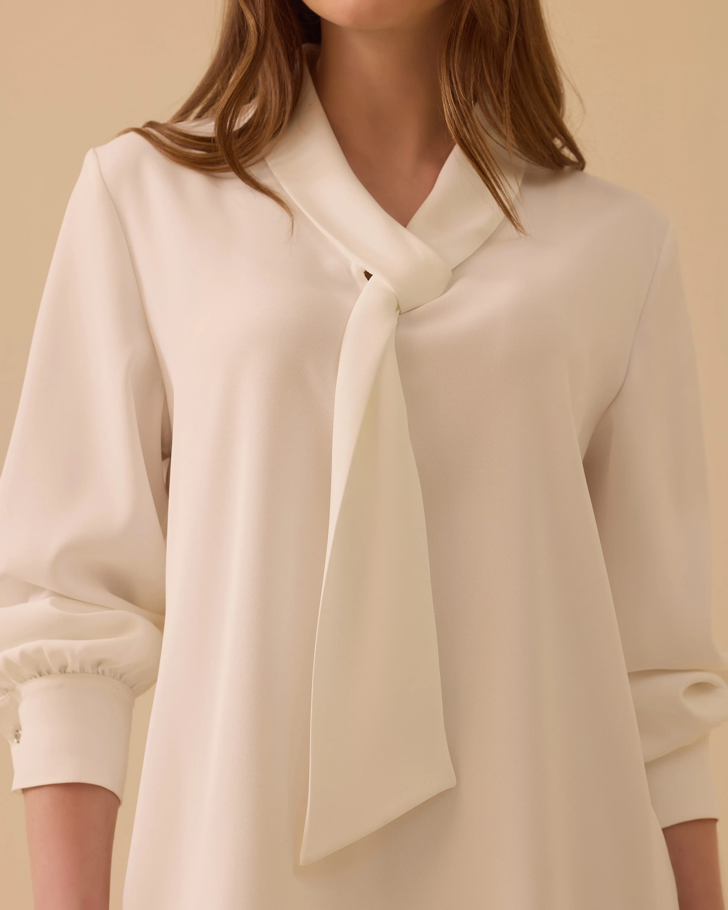 SEÇİL BLUZ 1810015 - EKRU