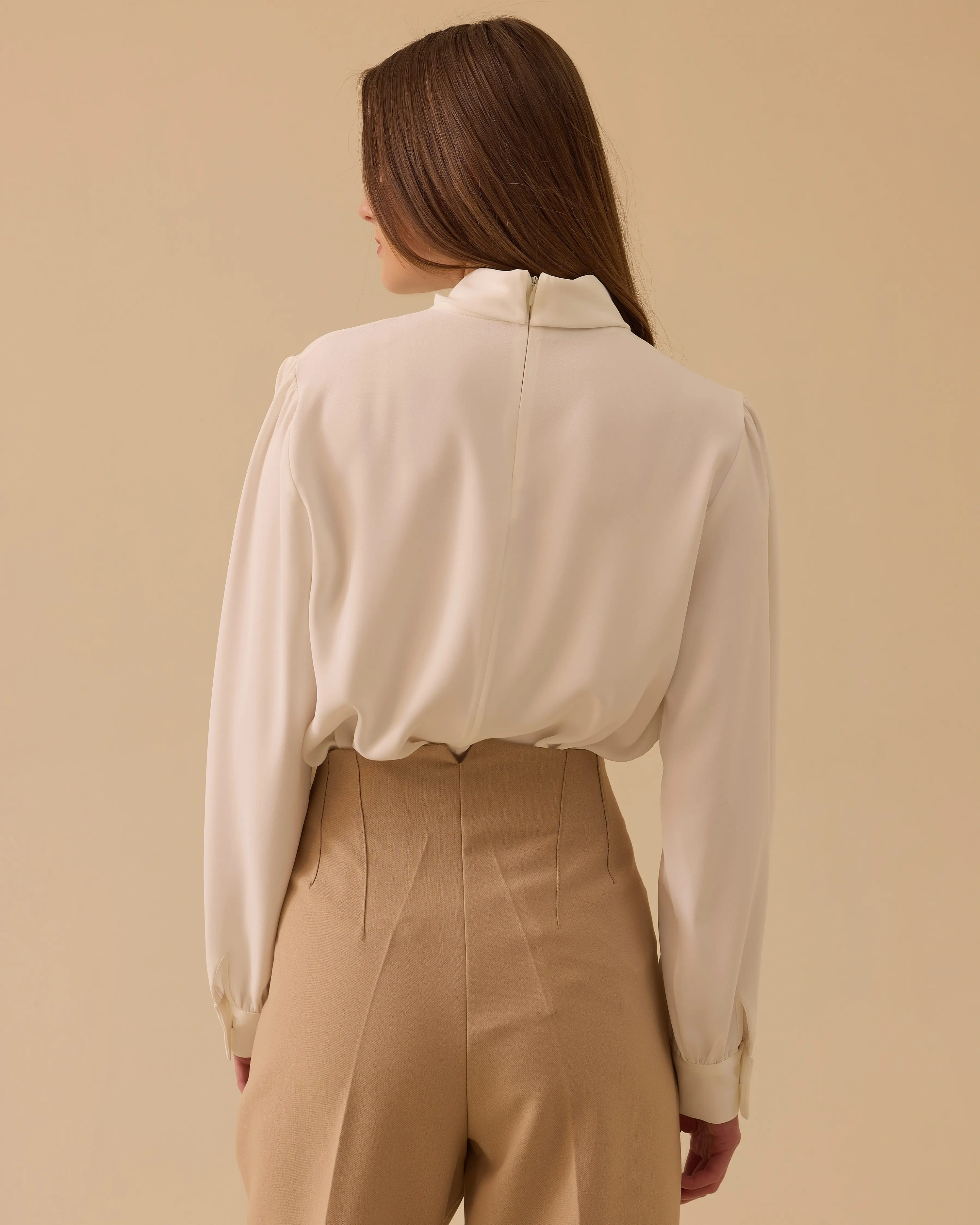 SEÇİL BLUZ 1810014 - EKRU