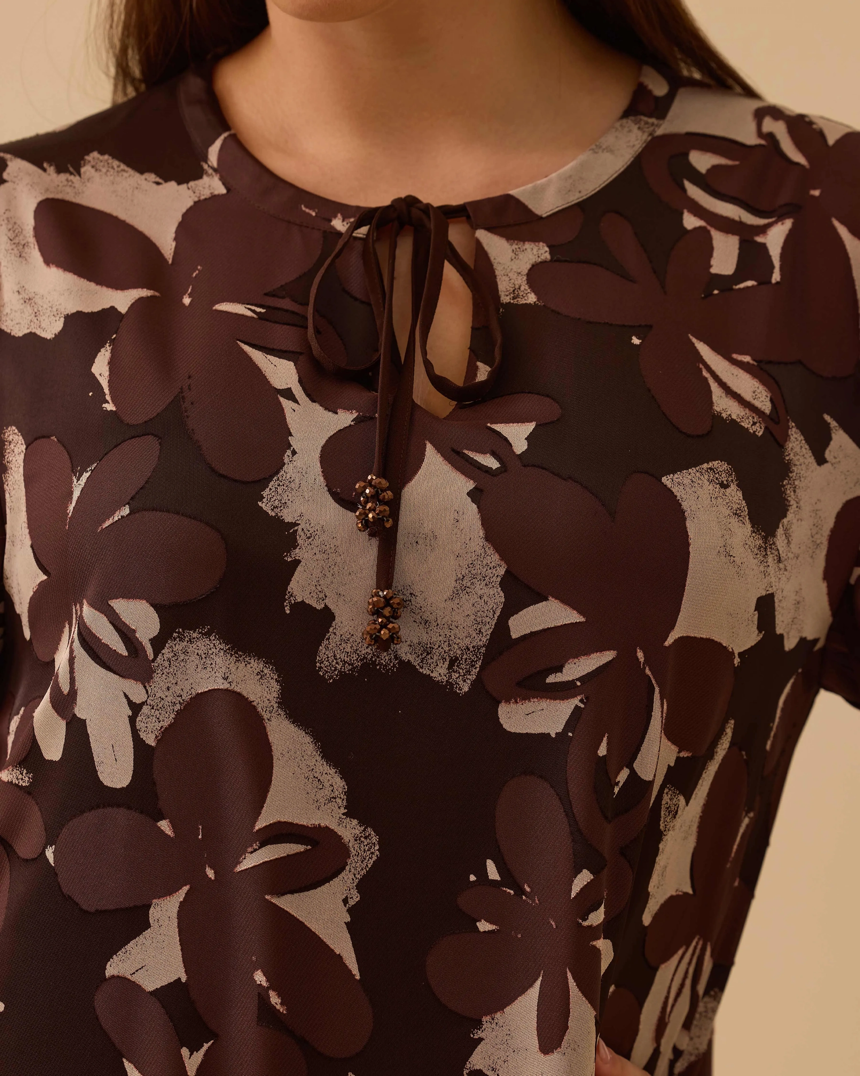 GALA-Xİ ELBİSE 1314012 - KAHVE