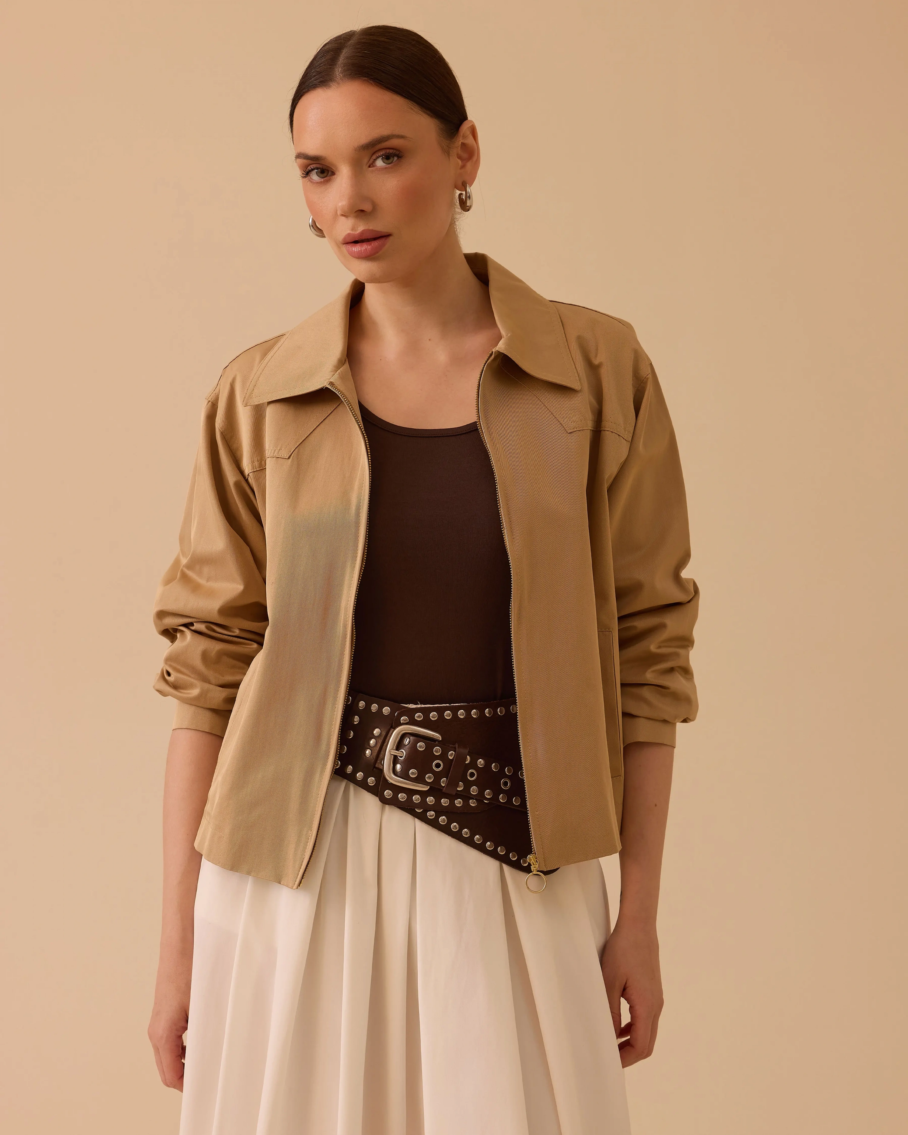 SEÇİL CEKET 1110003 - BEJ