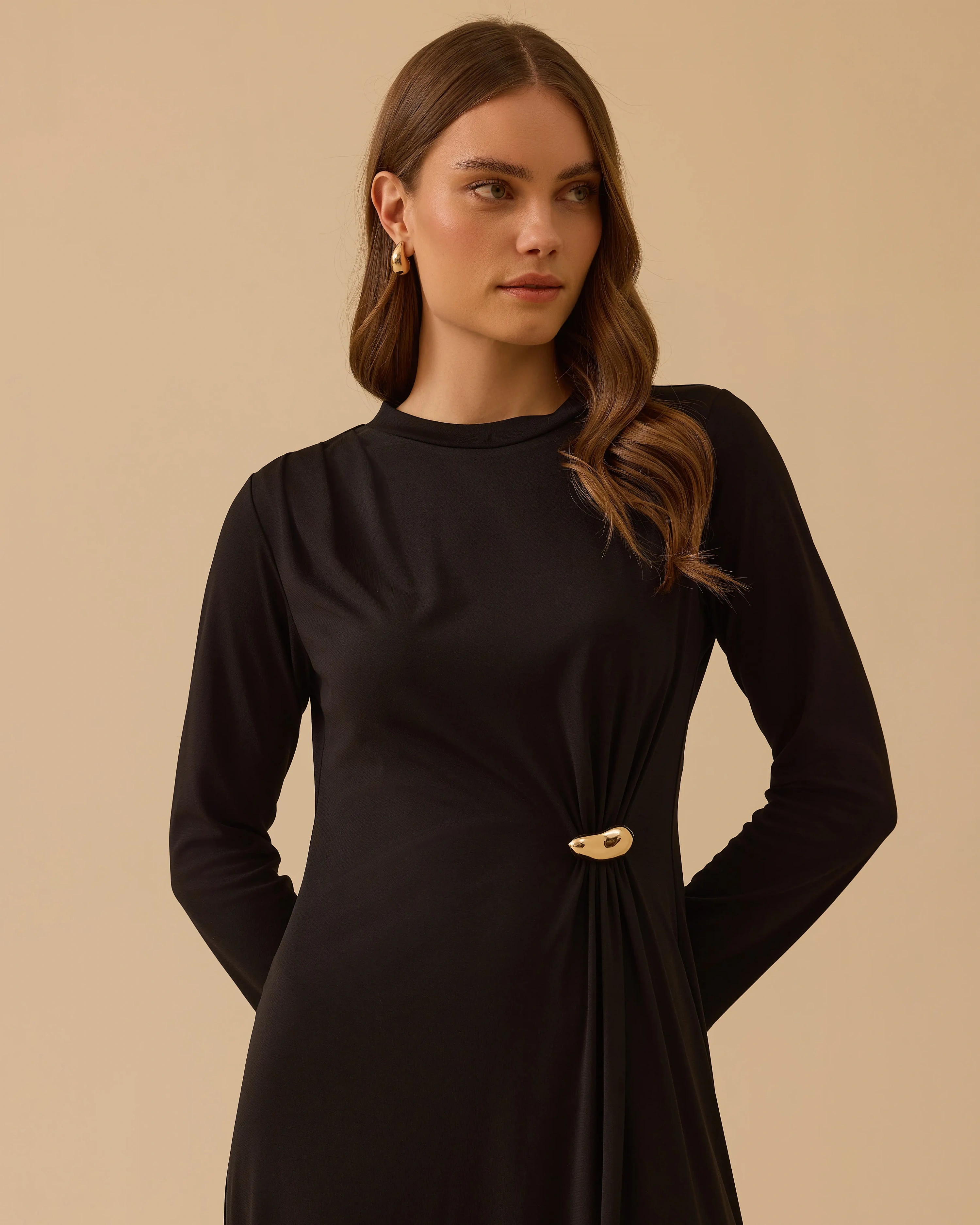 SCL ELBİSE 1311039 - SİYAH