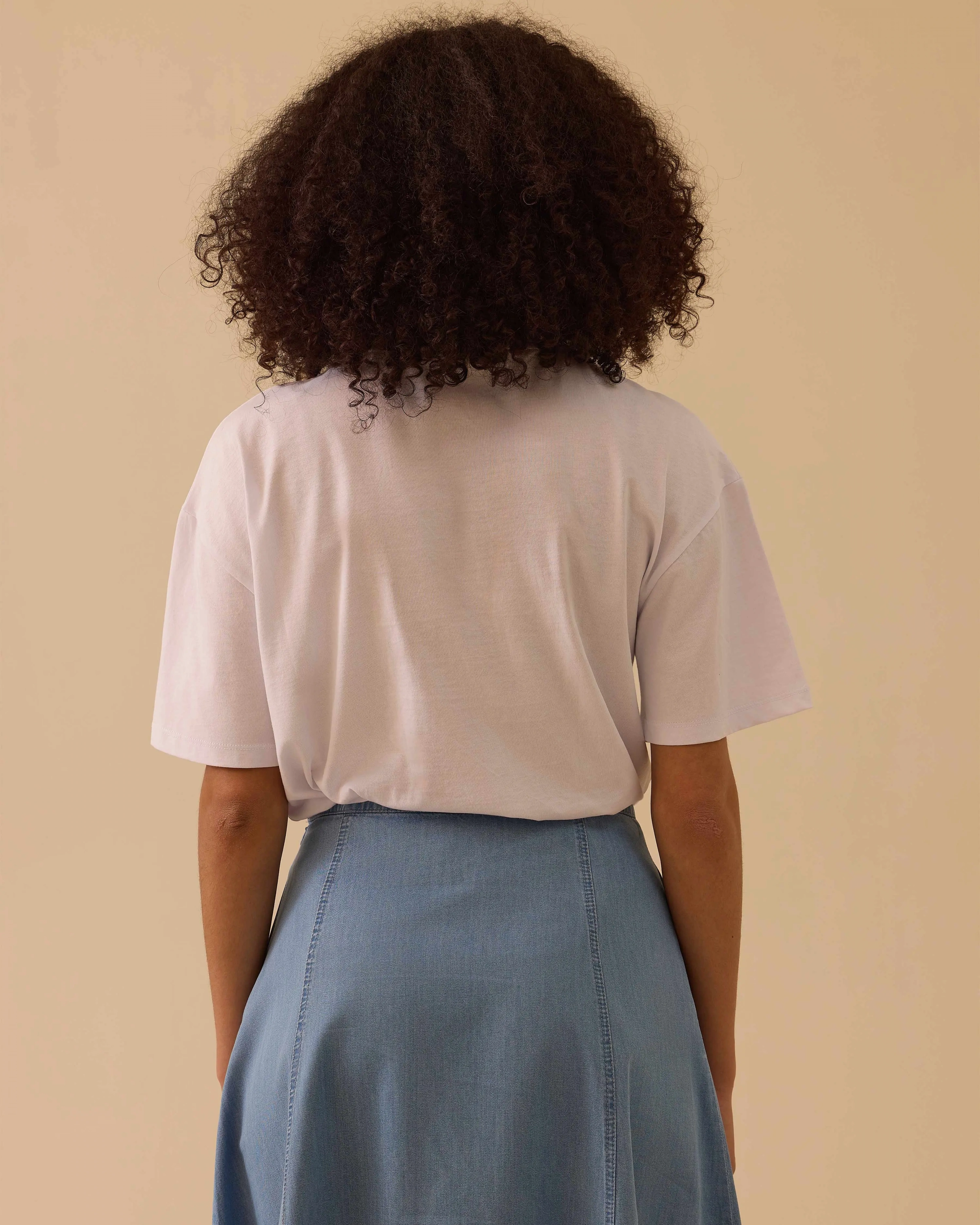 SEÇİL TSHIRT 2410004 - EKRU