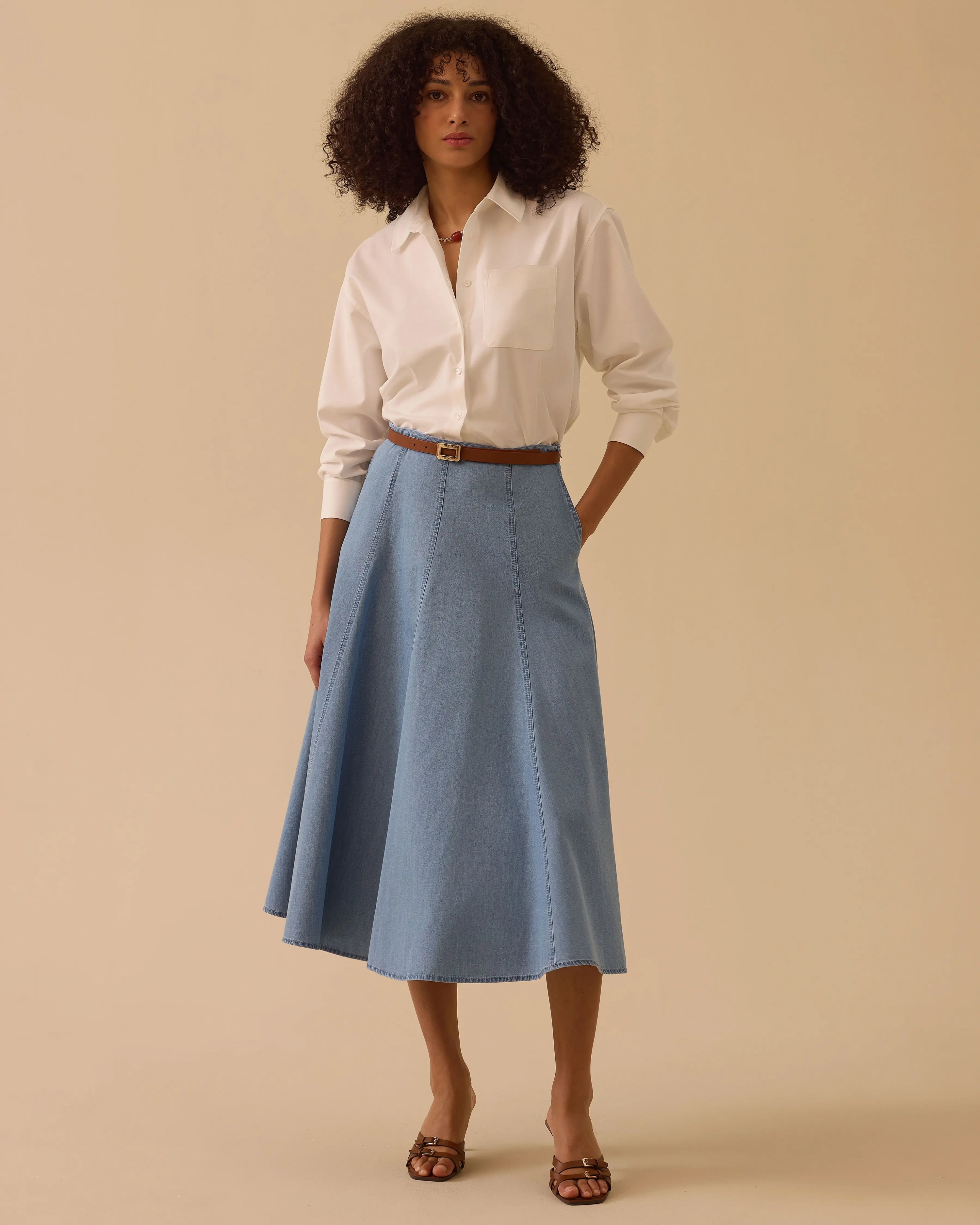 SEÇİL GÖMLEK 1510009 - BEYAZ