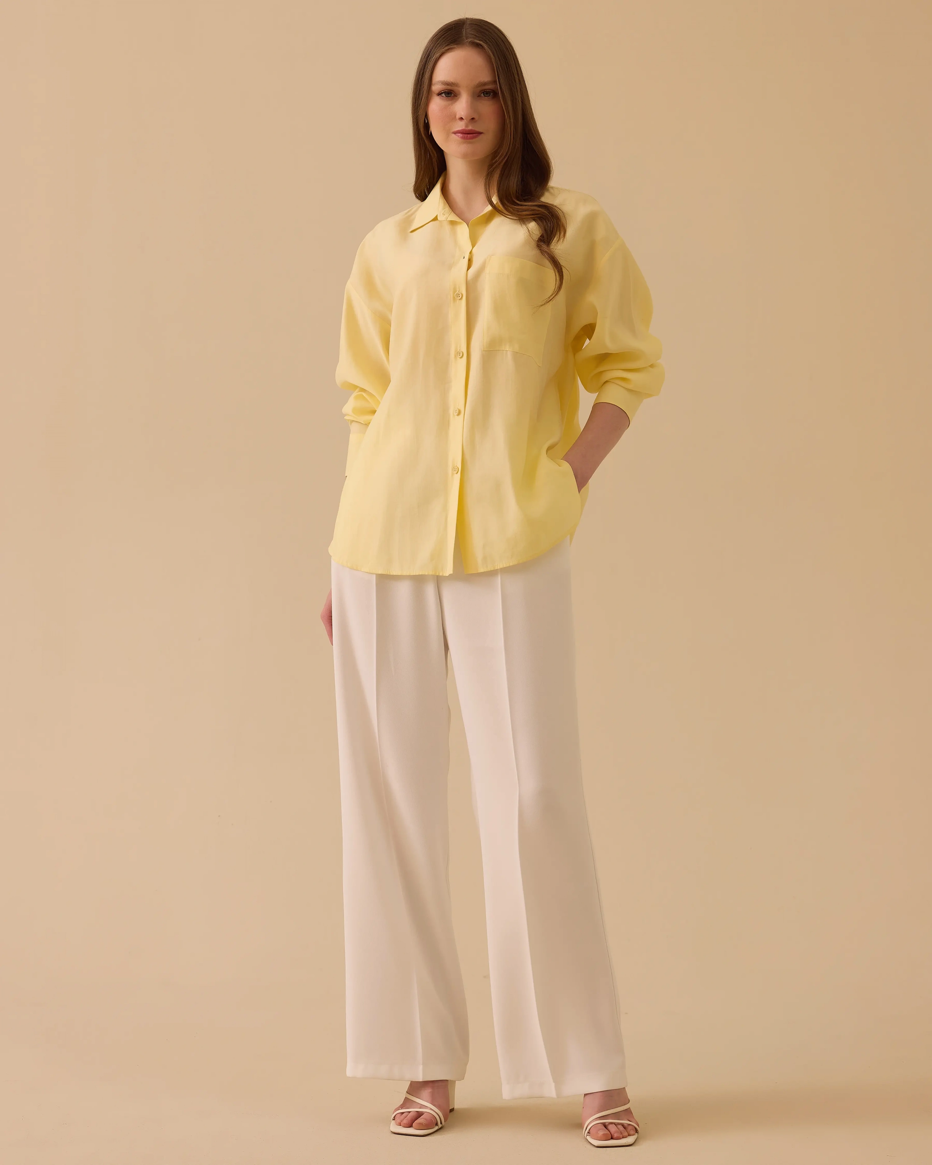 SEÇİL ŞIK GÖMLEK 1510028 - SARI