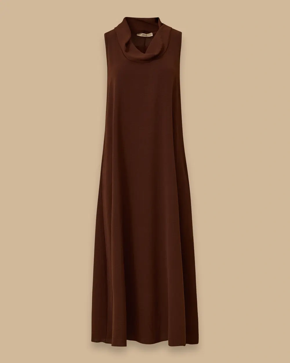 SEÇİL ELBİSE 1310061 - KAHVE