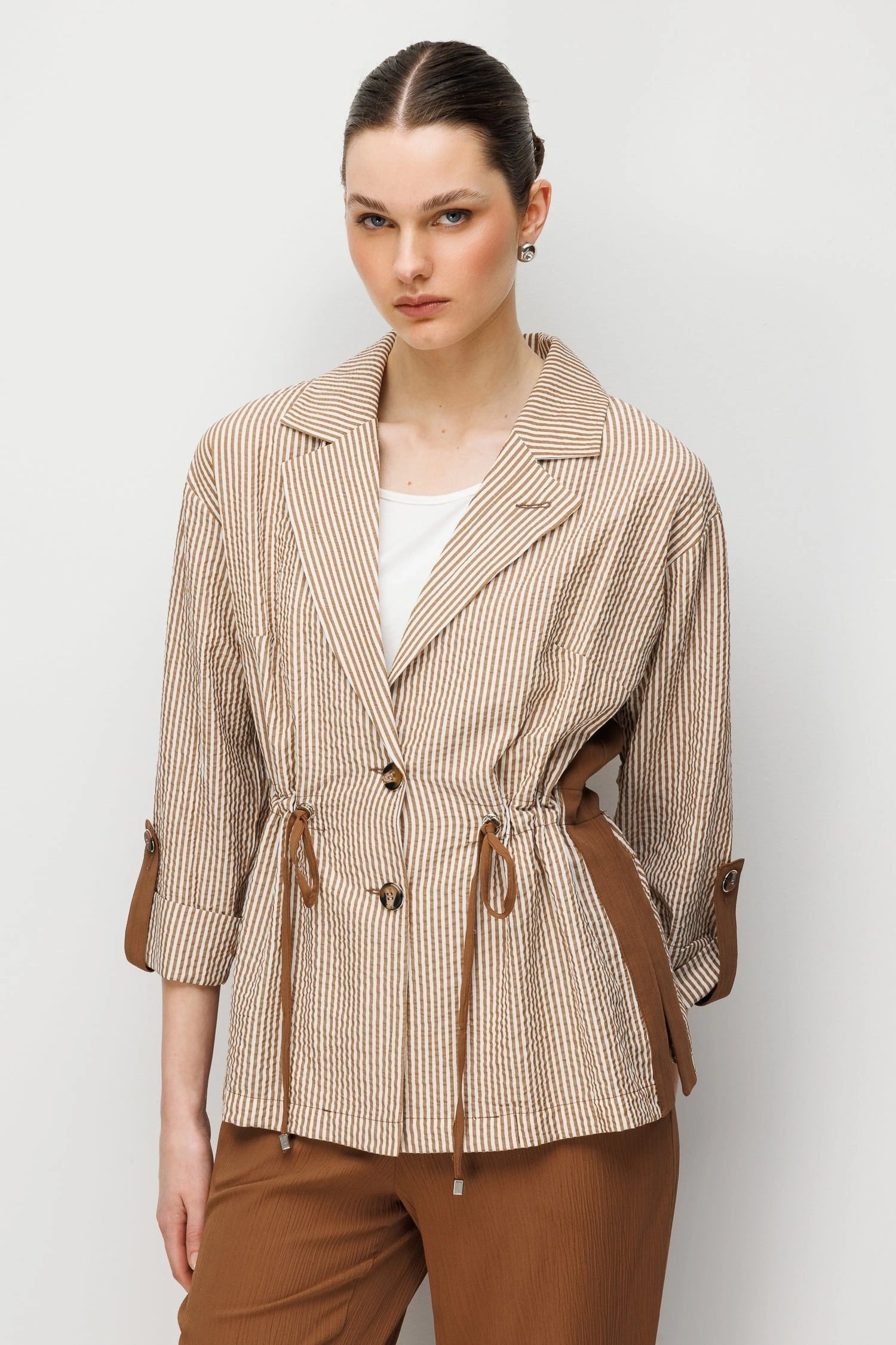 MODAİLGİ İKİLİ TK 15095 - KAHVE