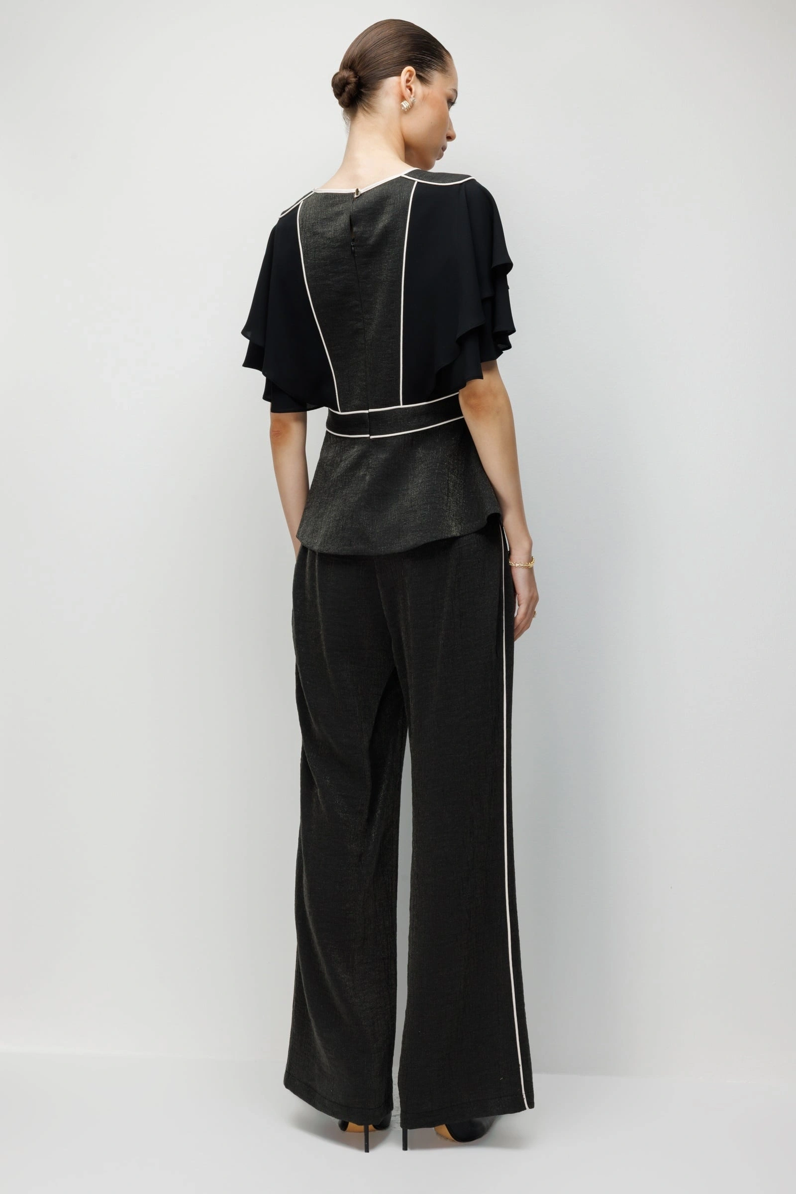 MODAİLGİ BLUZ 10099 - SİYAH