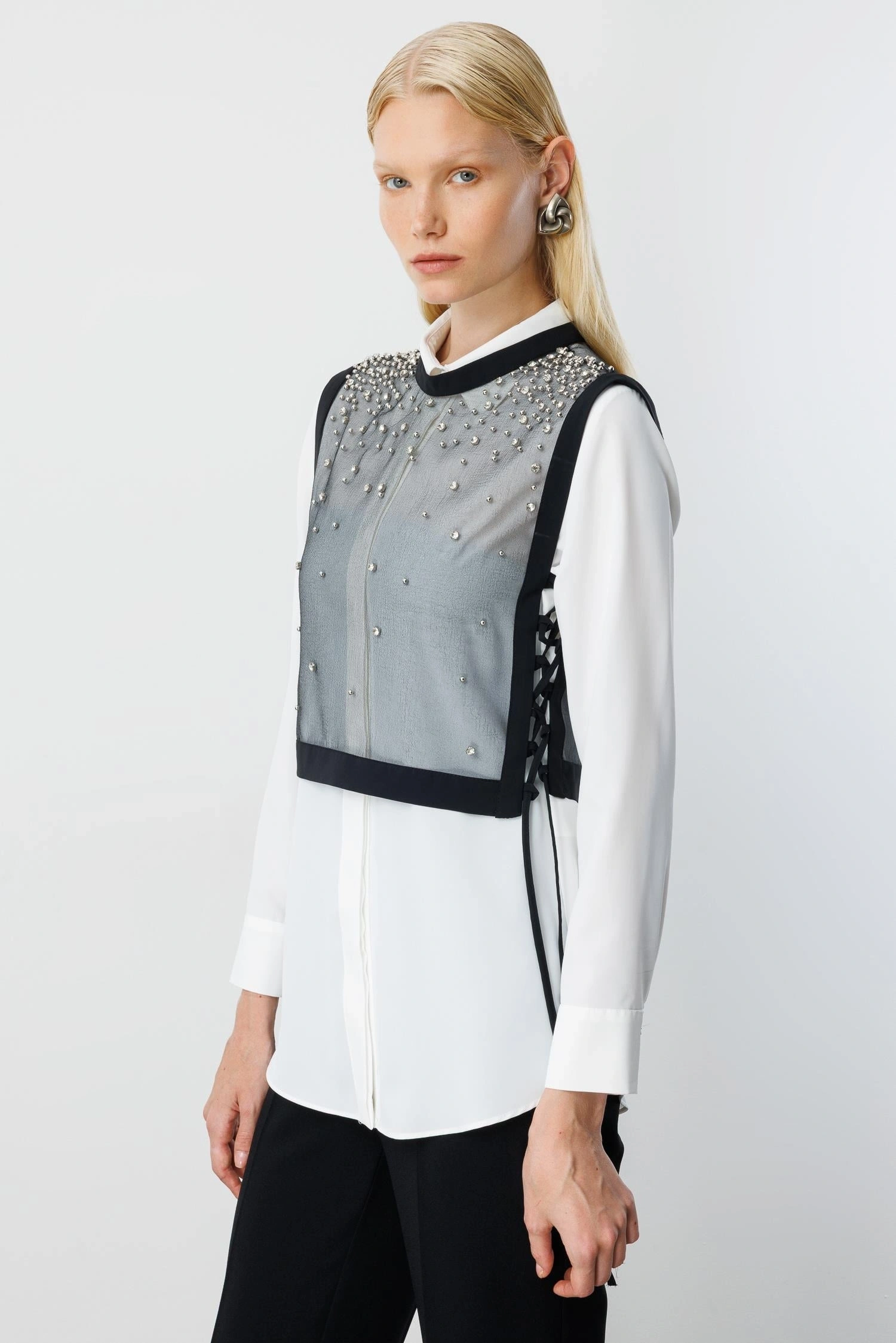 MODAİLGİ SVTR.TK 10001 - SİYAH-EKRU