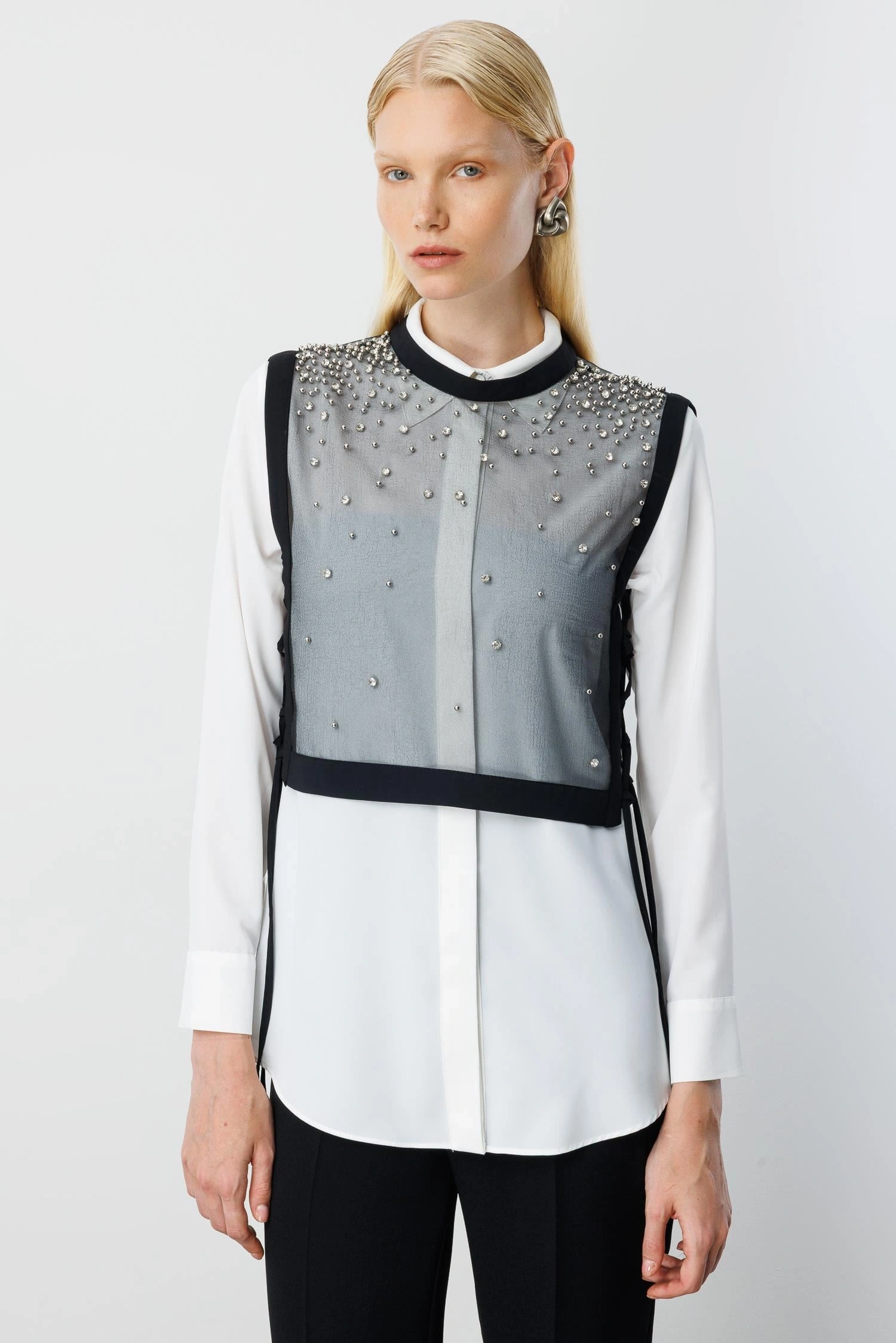 MODAİLGİ SVTR.TK 10001 - SİYAH-EKRU