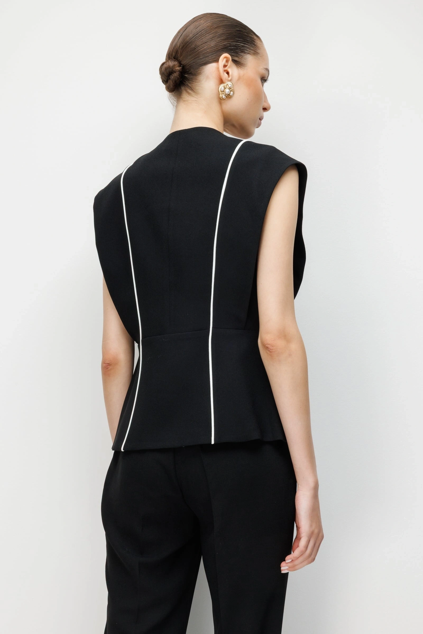 MODAİLGİ YELEK 70116 - SİYAH