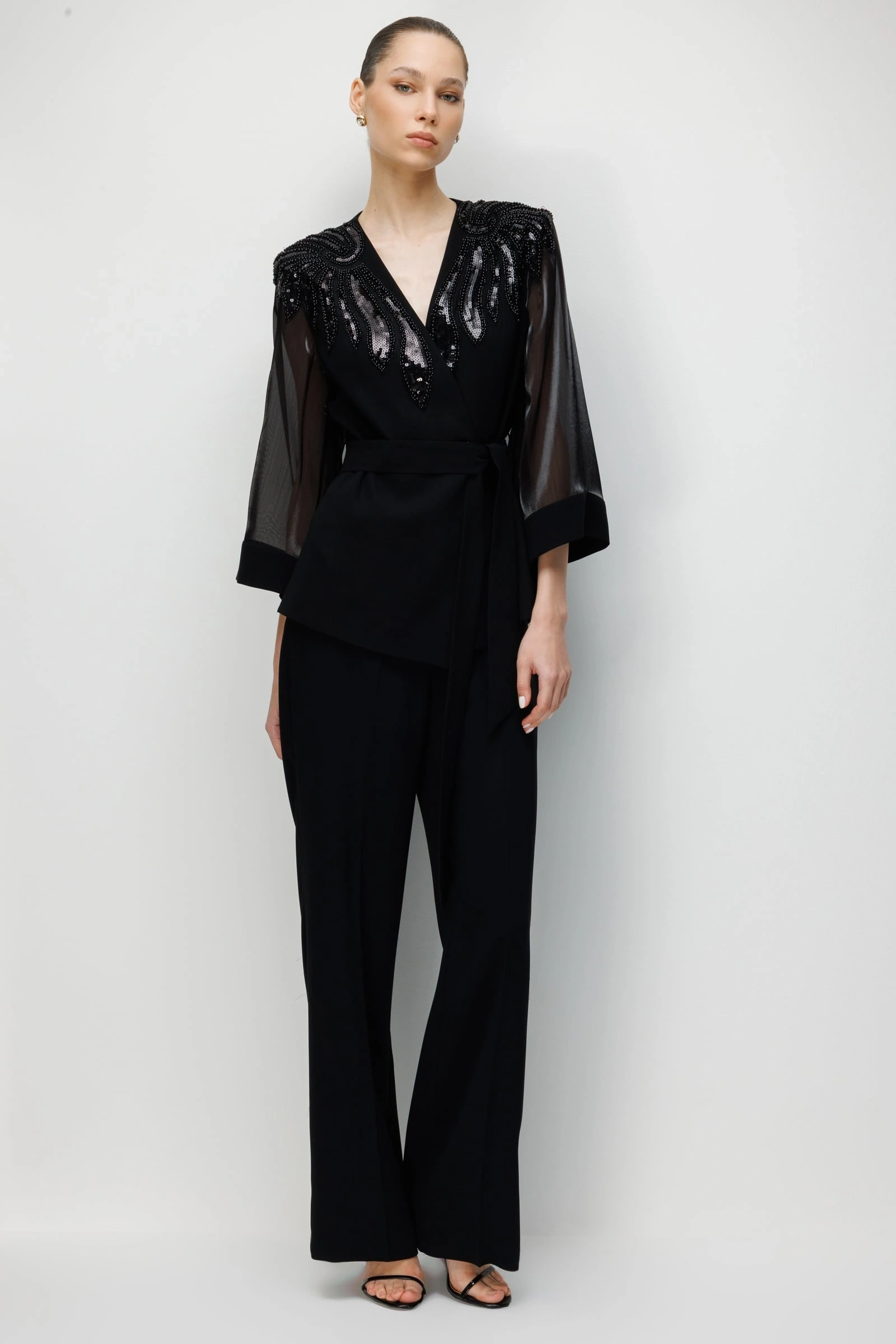 MODAİLGİ PANTOLON 45019 - SİYAH