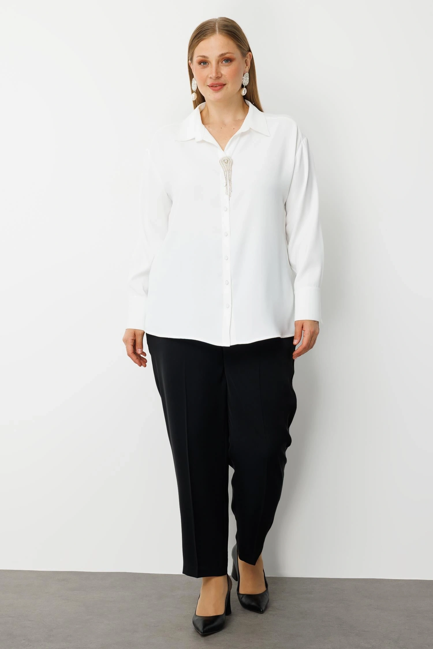 GİLDA GÖMLEK 40033 - EKRU