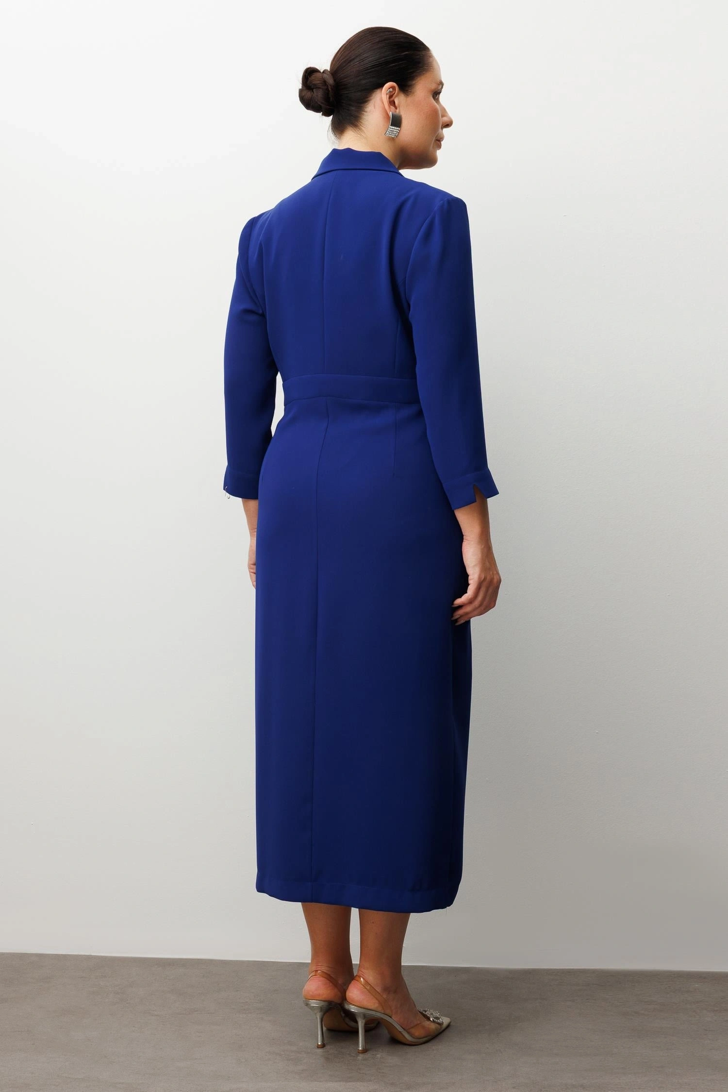 GİLDA ELBİSE 08056 - MORCİVERT