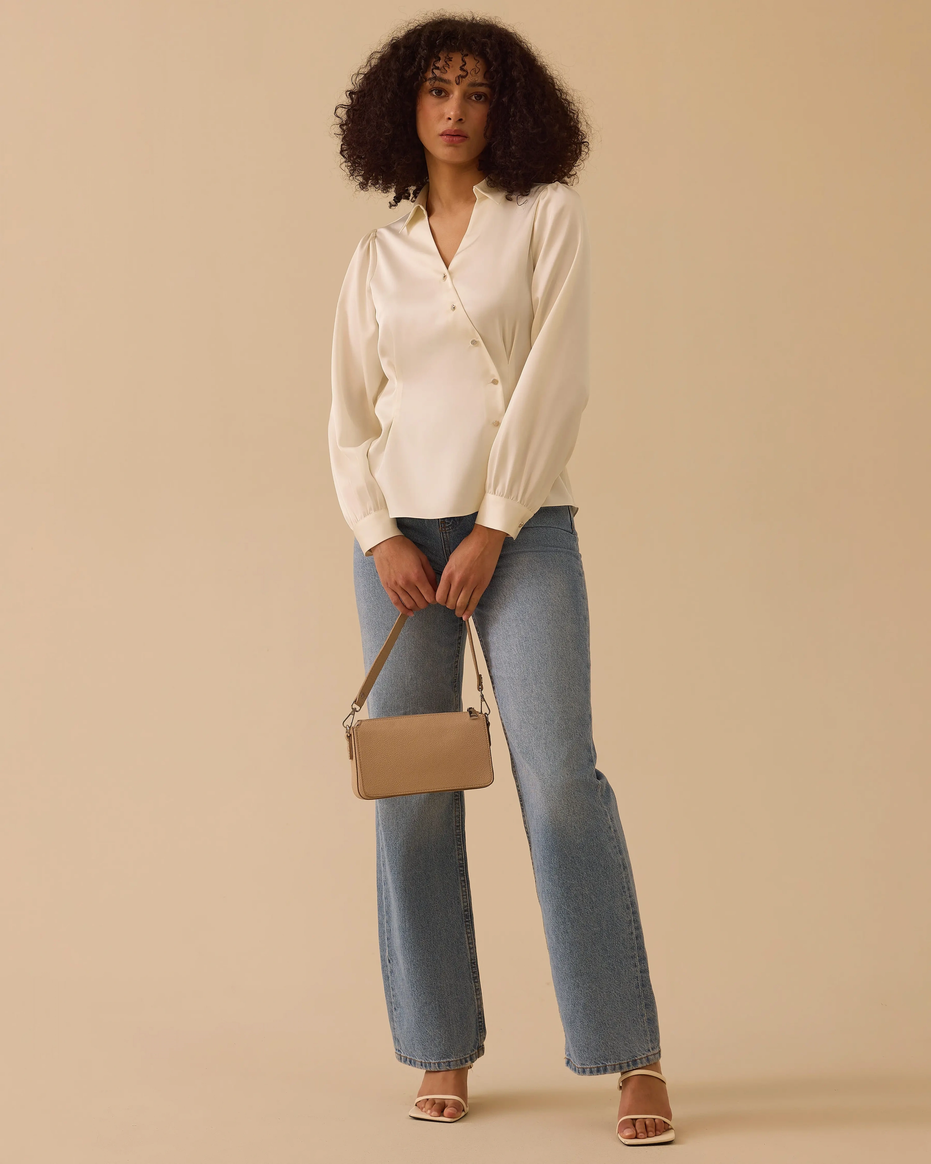 SEÇİL BLUZ 1810016 - EKRU