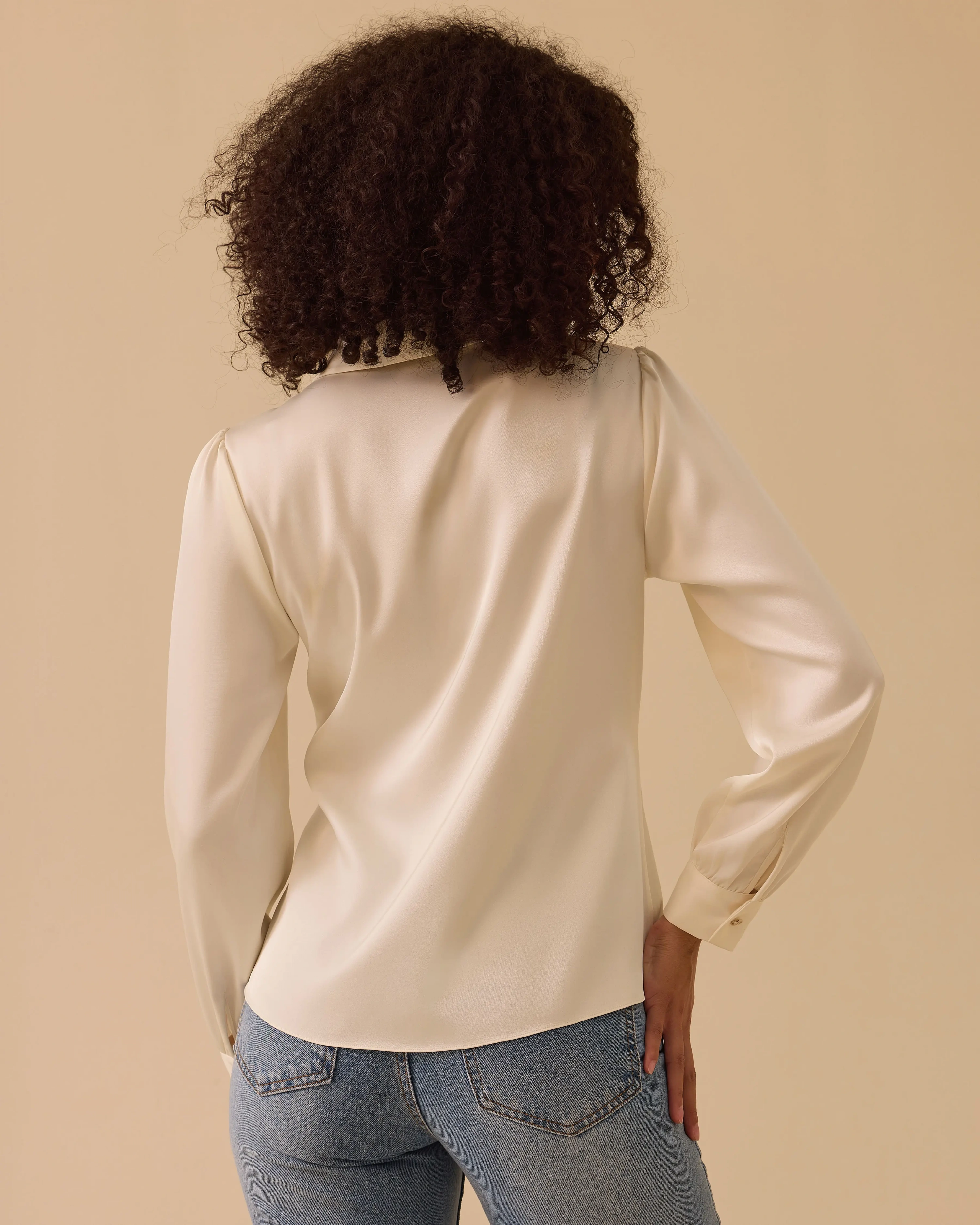 SEÇİL BLUZ 1810016 - EKRU