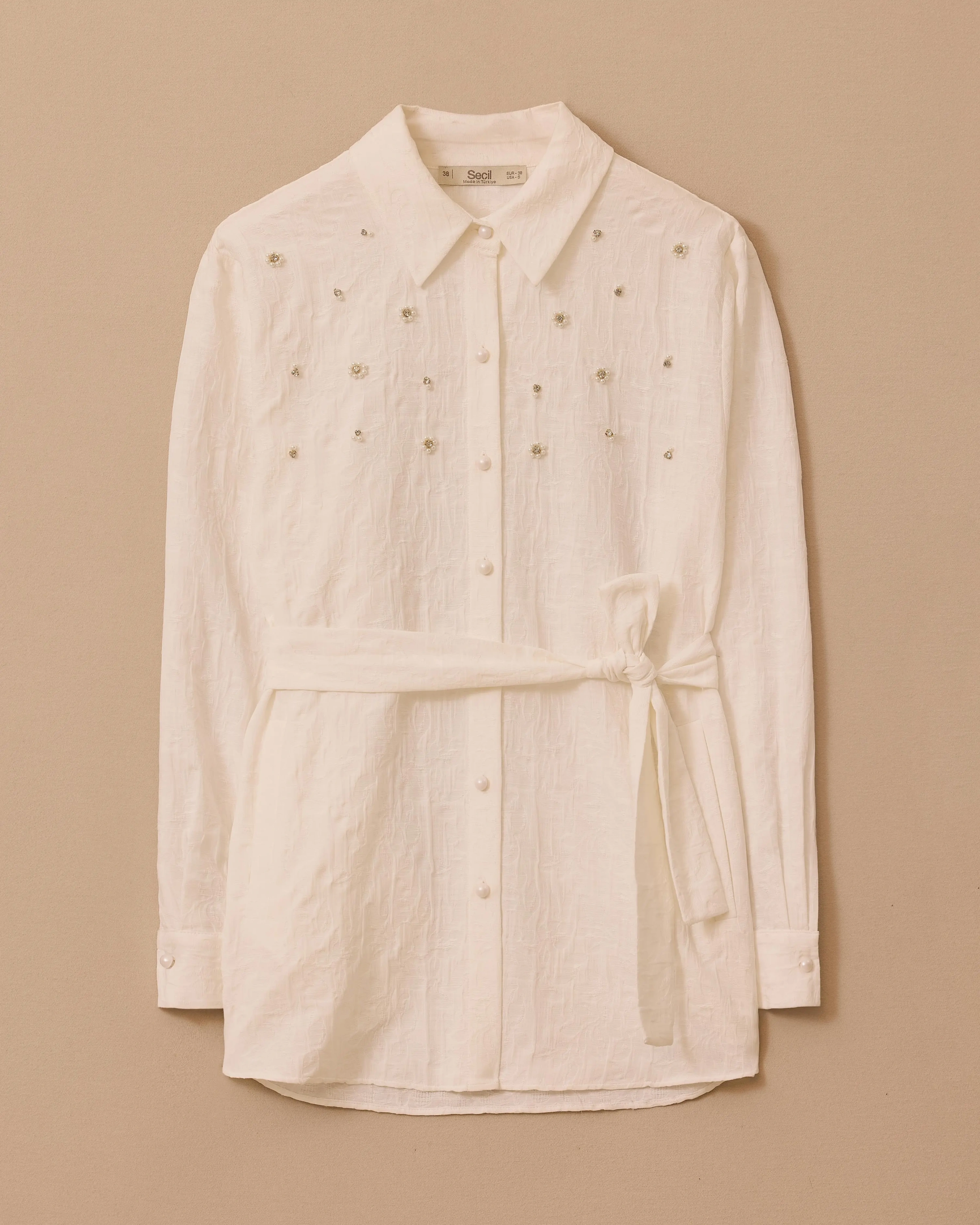 SEÇİL GÖMLEK 1510006 - BEYAZ